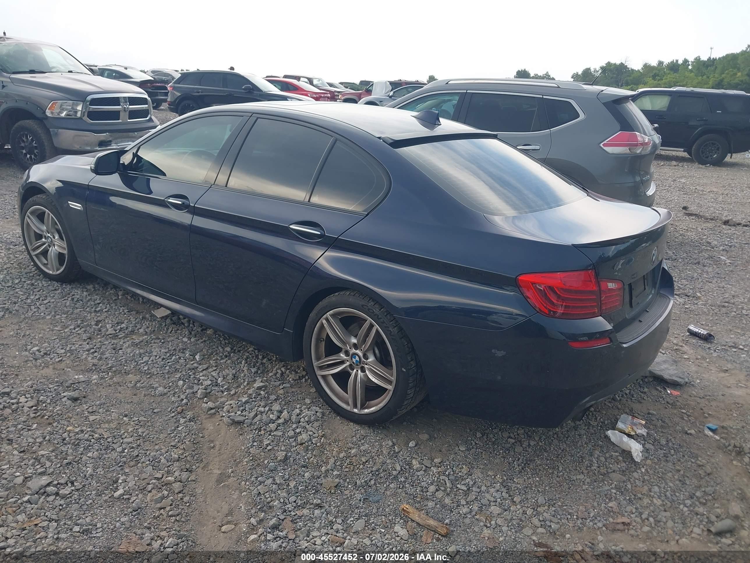 2015 Bmw 535i   Blue vin: WBA5B1C5XFD921282
