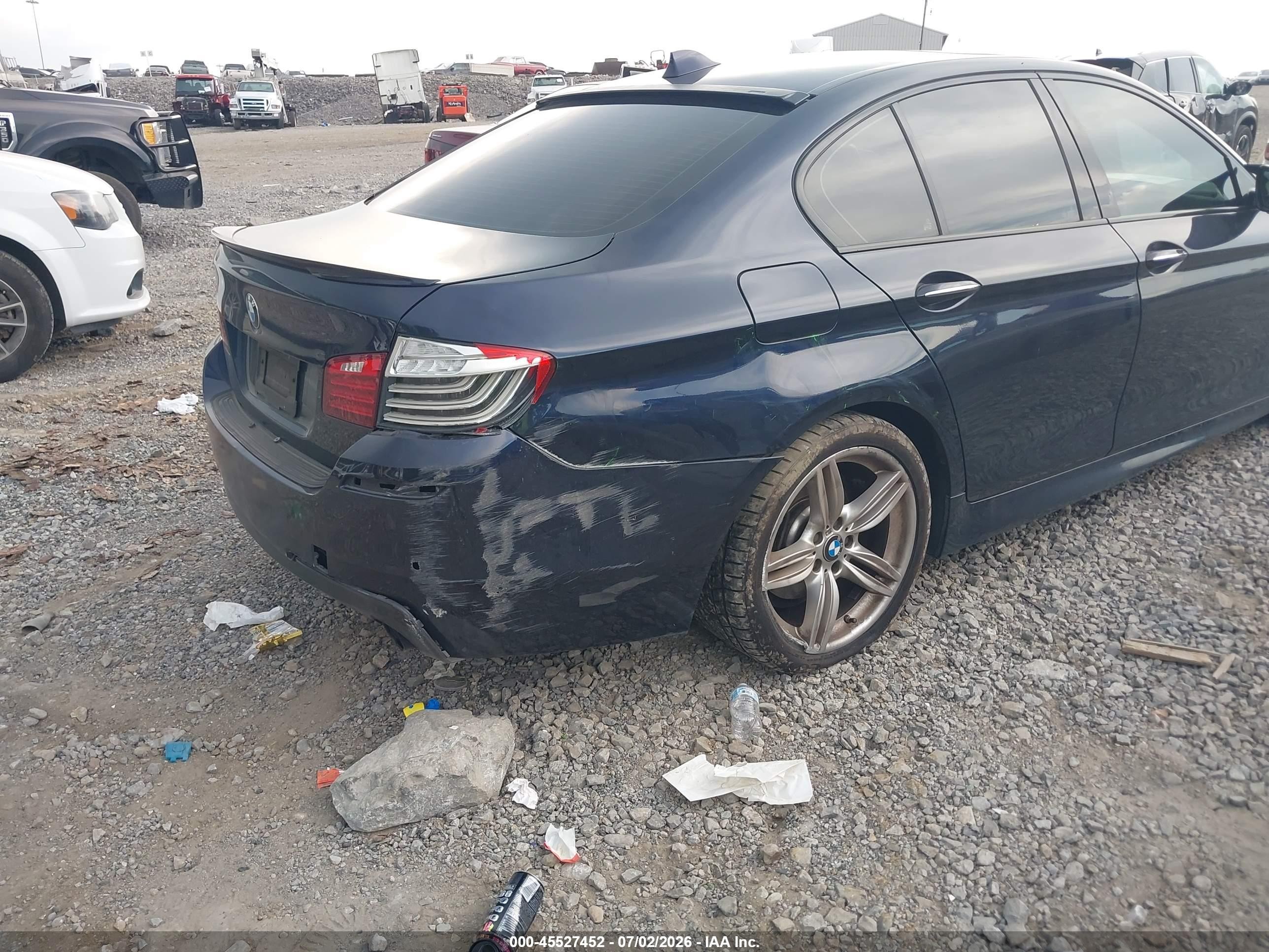 2015 Bmw 535i   Blue vin: WBA5B1C5XFD921282