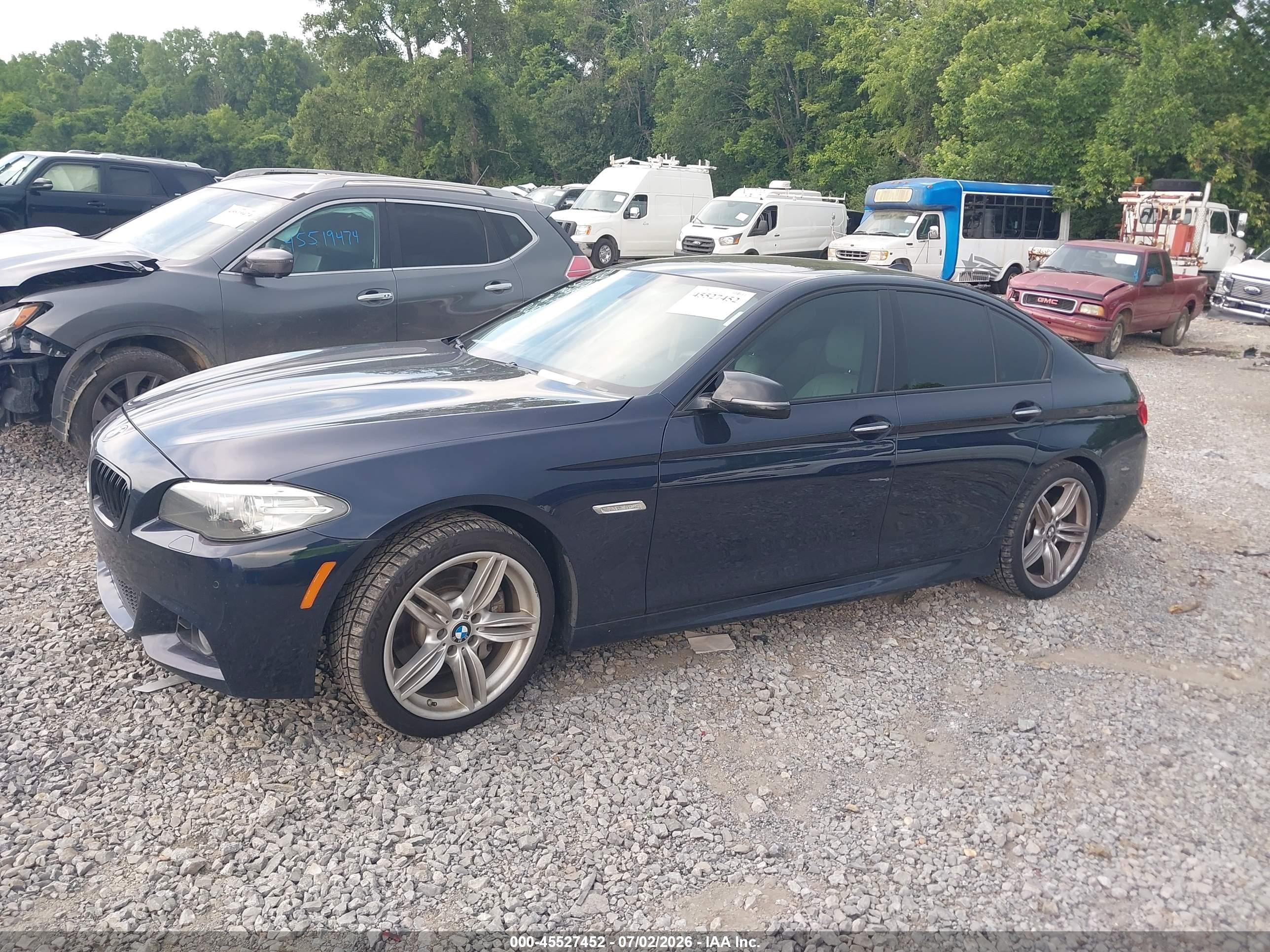 2015 Bmw 535i   Blue vin: WBA5B1C5XFD921282