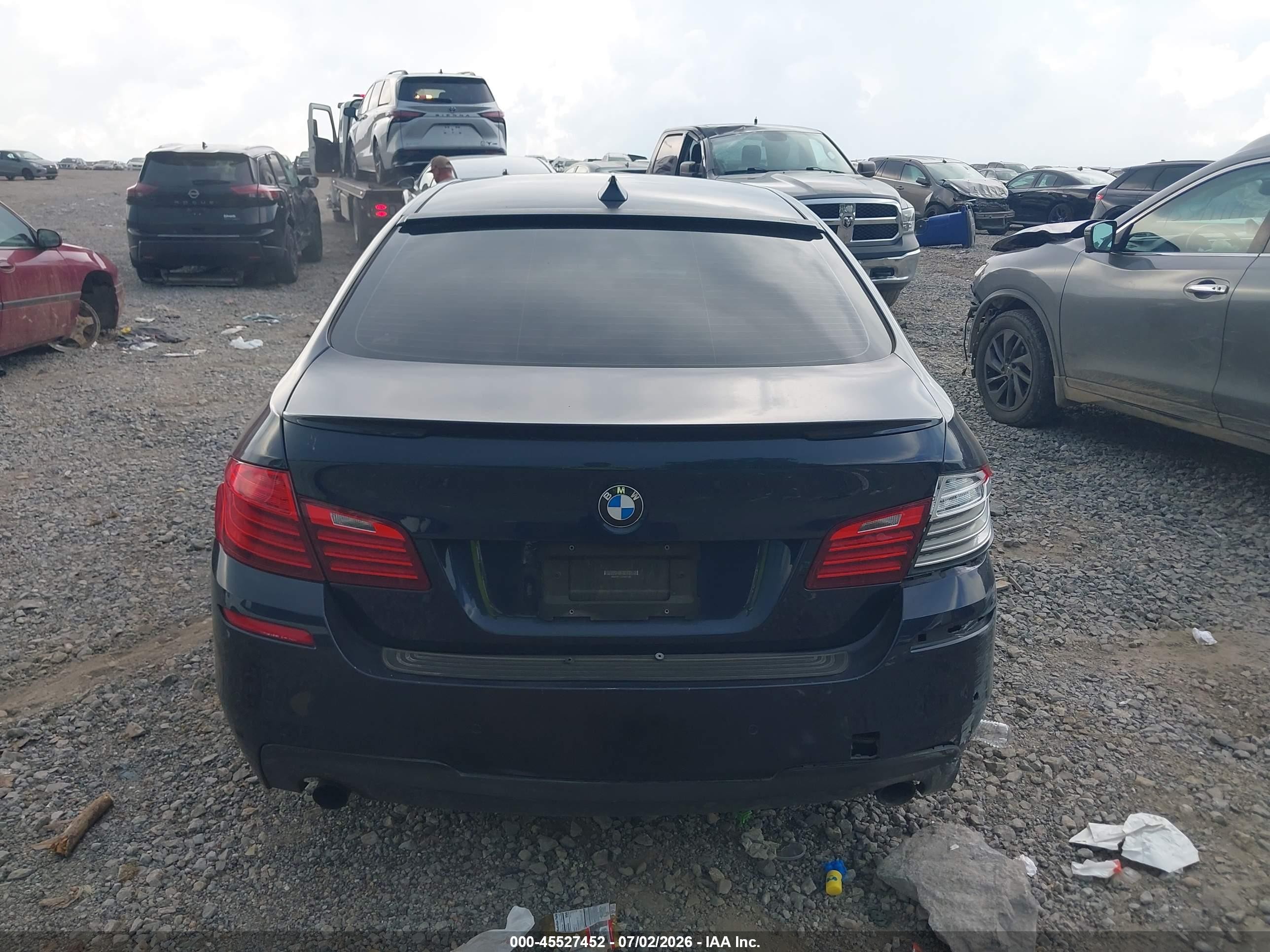 2015 Bmw 535i   Blue vin: WBA5B1C5XFD921282