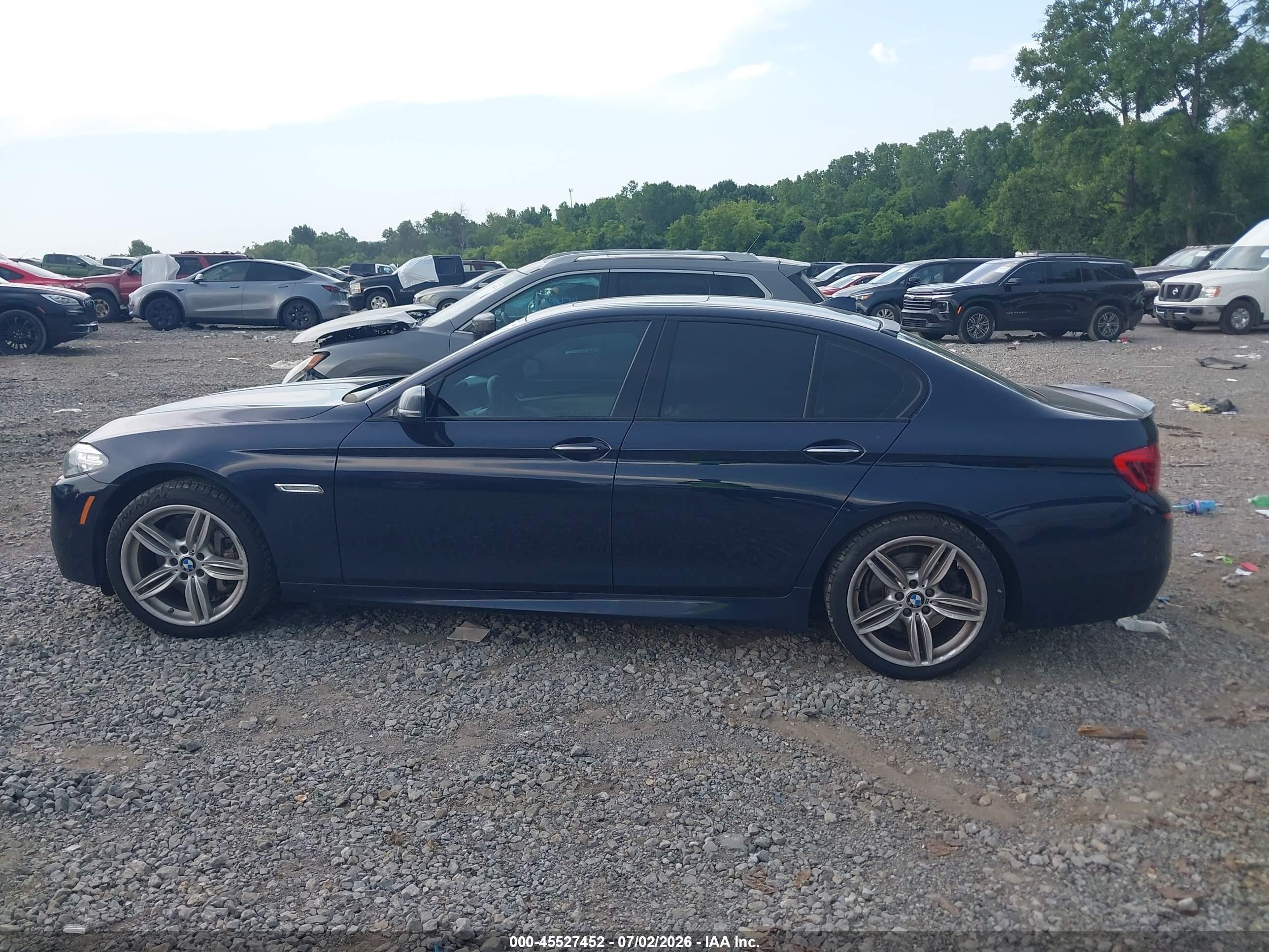 2015 Bmw 535i   Blue vin: WBA5B1C5XFD921282