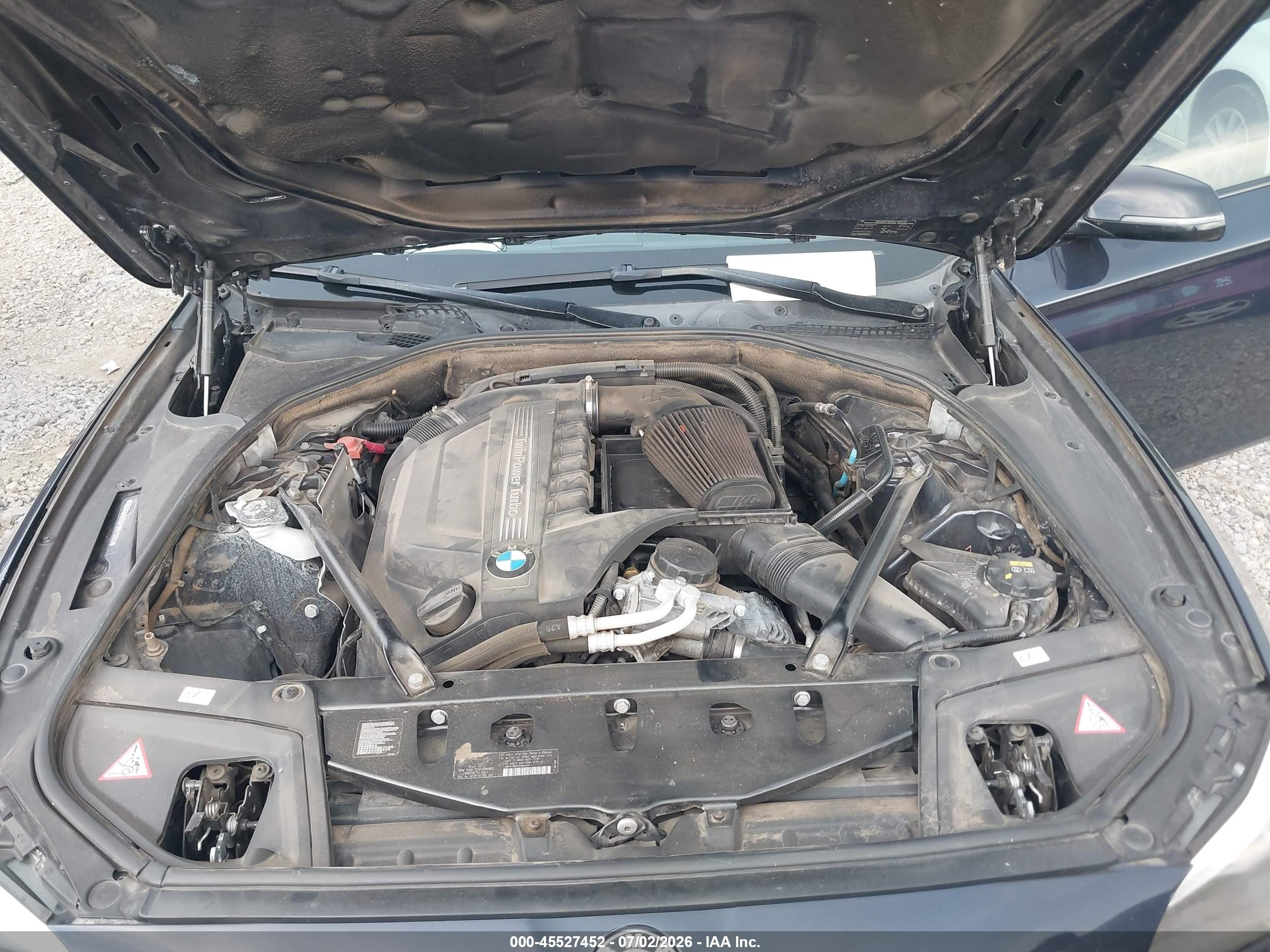 2015 Bmw 535i   Blue vin: WBA5B1C5XFD921282