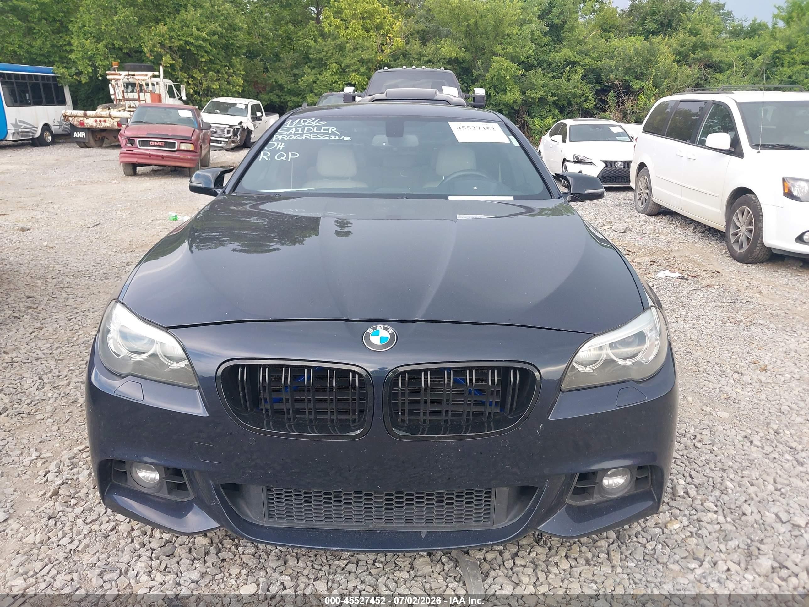 2015 Bmw 535i   Blue vin: WBA5B1C5XFD921282