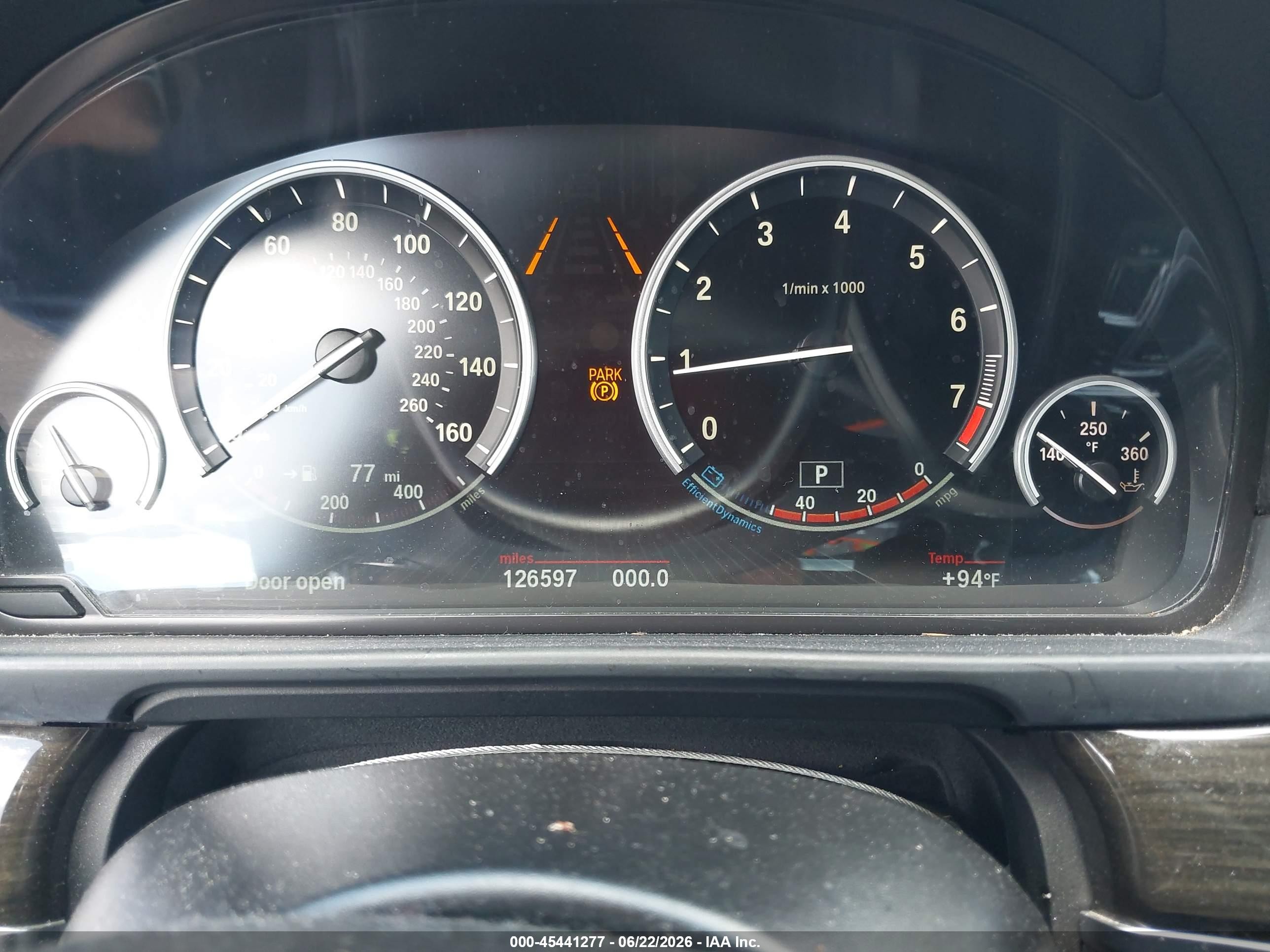 2015 Bmw 535i   White vin: WBA5B1C5XFD922061