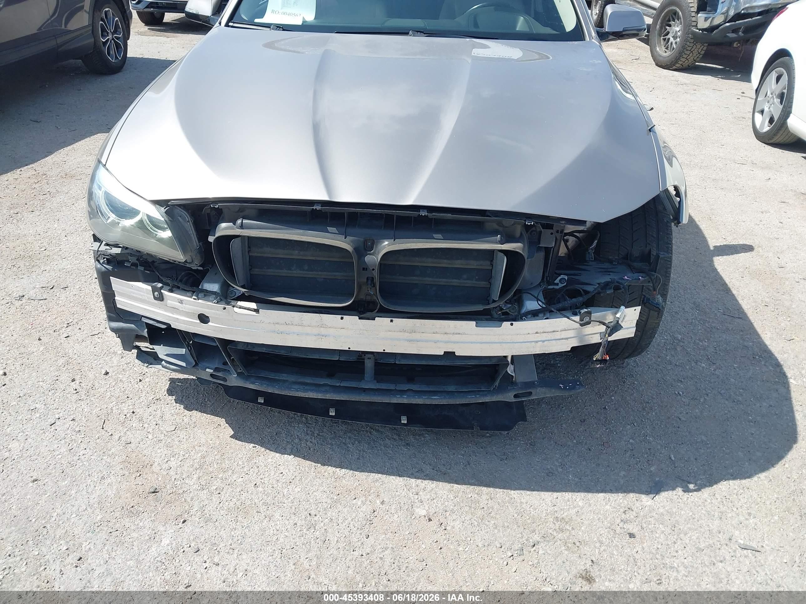 2015 Bmw 535i Gold vin: WBA5B1C5XFG126246