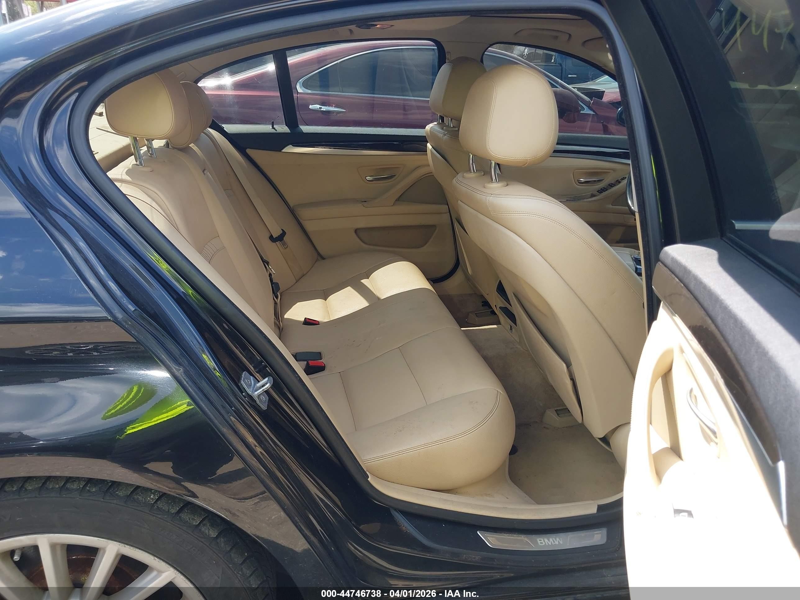 2014 Bmw 535i Xdrive Black vin: WBA5B3C50ED530023