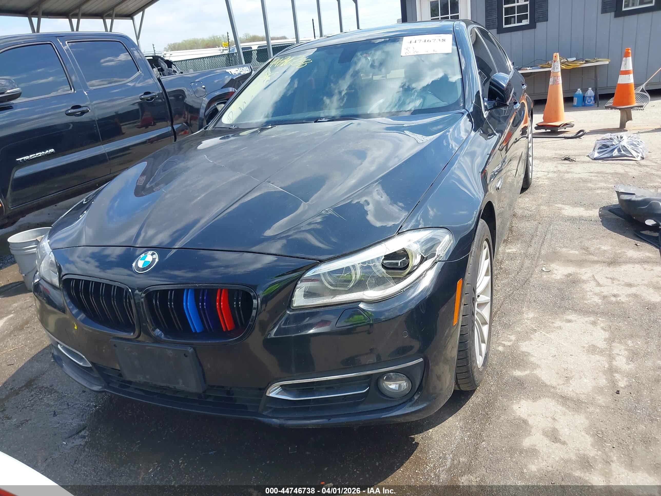 2014 Bmw 535i Xdrive Black vin: WBA5B3C50ED530023
