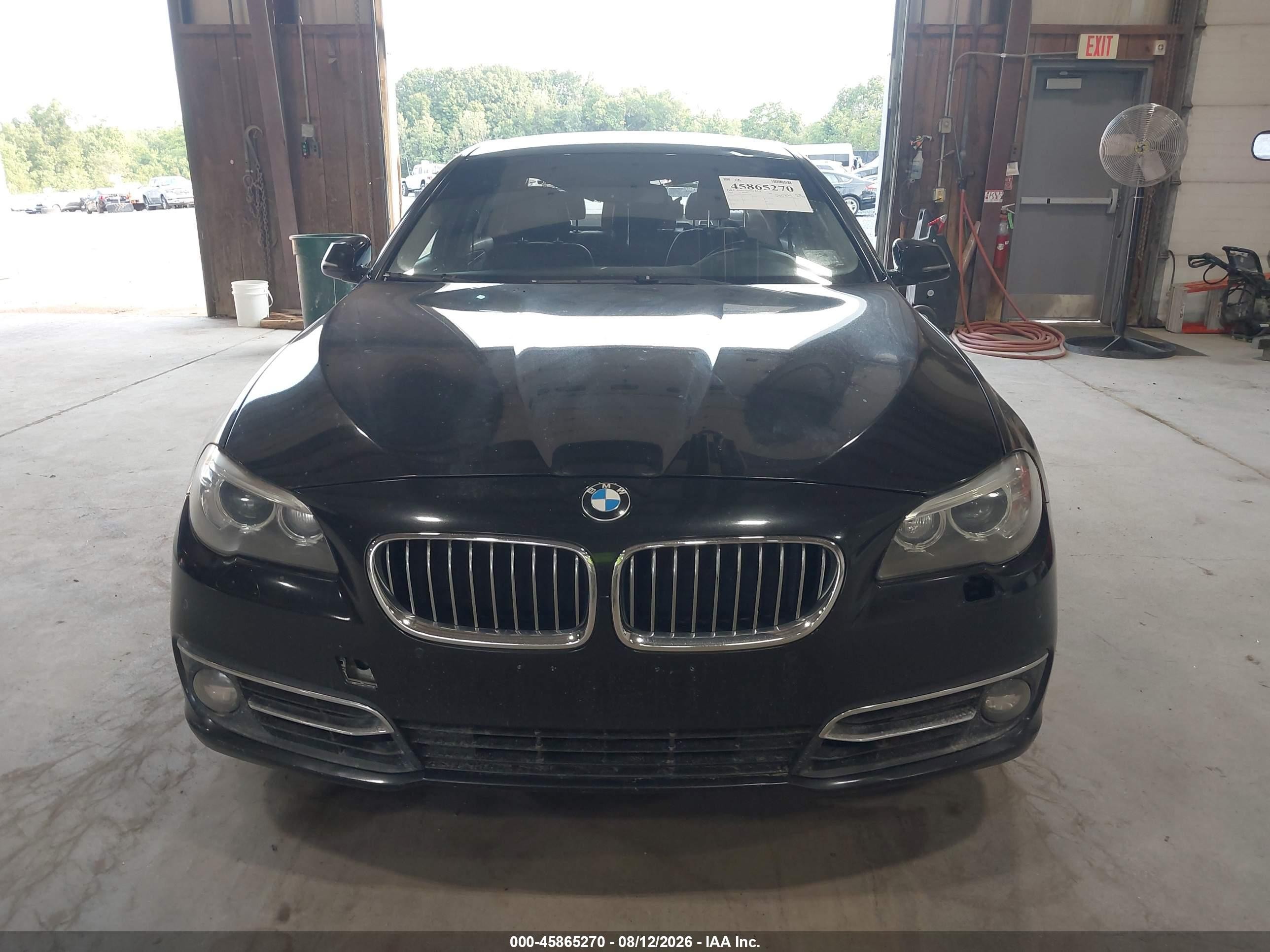 2014 Bmw 535i Xdrive Black vin: WBA5B3C50ED531320
