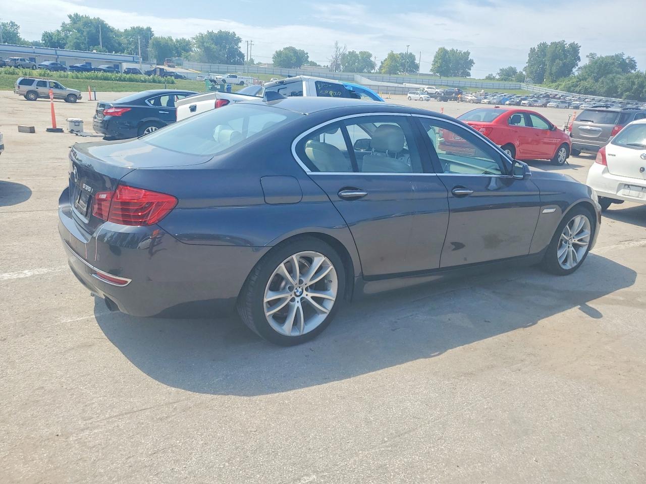 2014 Bmw 535 Xi Gray vin: WBA5B3C50ED536999