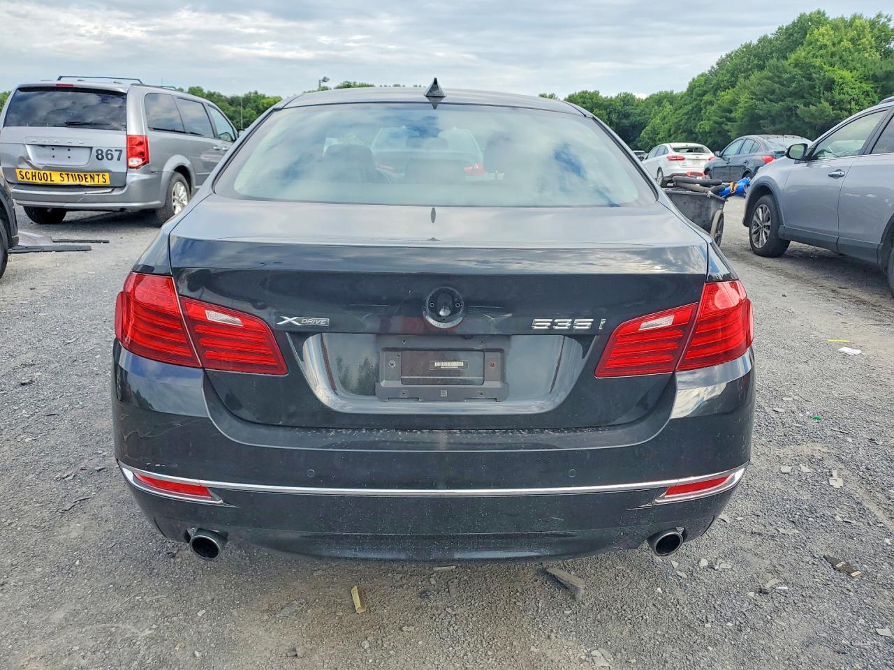 2015 Bmw 535 Xi Charcoal vin: WBA5B3C50FD540696