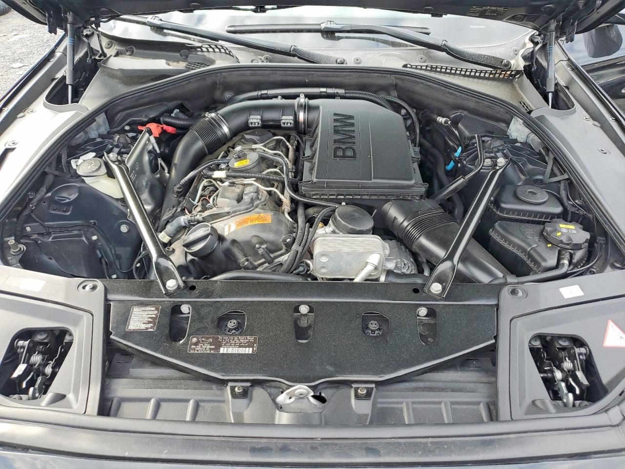 2015 Bmw 535 Xi Charcoal vin: WBA5B3C50FD540696