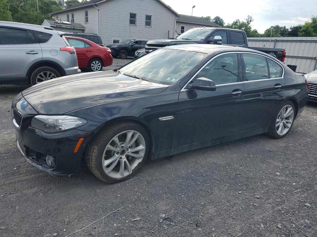 2015 Bmw 535 Xi Charcoal vin: WBA5B3C50FD540696