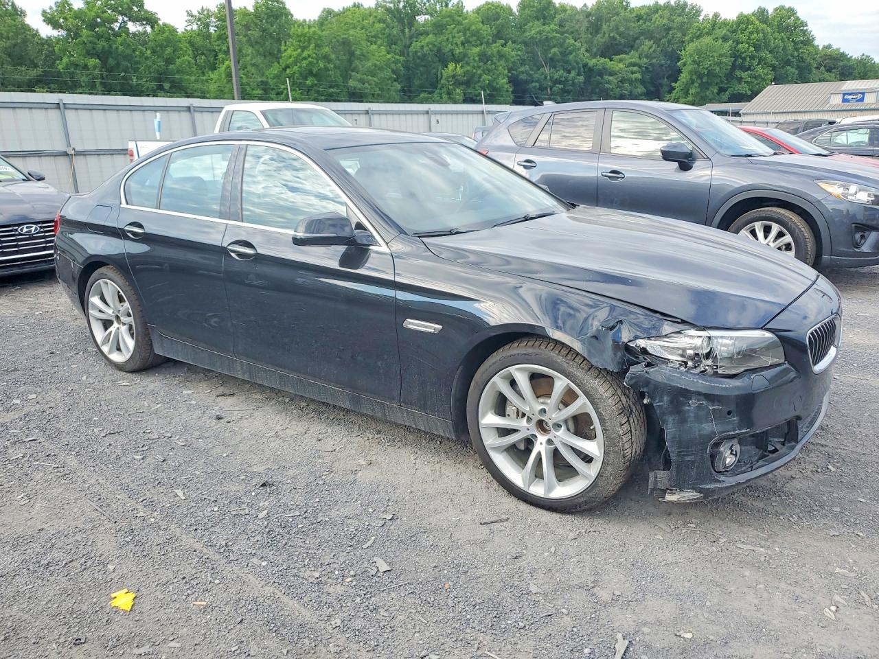 2015 Bmw 535 Xi Charcoal vin: WBA5B3C50FD540696