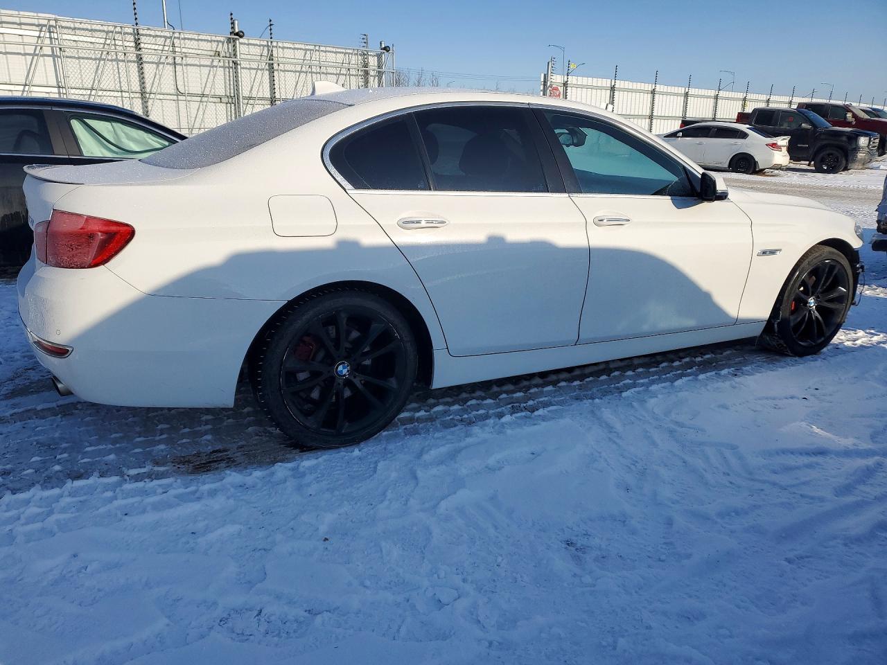 2015 Bmw 535 Xi White vin: WBA5B3C50FD541234