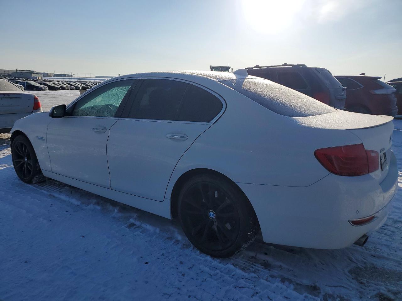 2015 Bmw 535 Xi White vin: WBA5B3C50FD541234