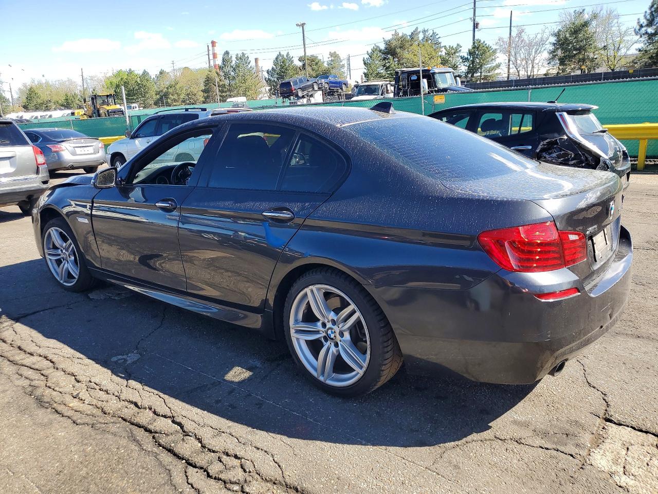 2015 Bmw 535 Xi Black vin: WBA5B3C50FD543209