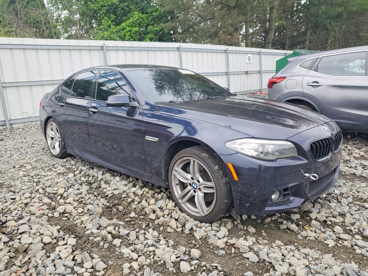 2015 Bmw 535 Xi Blue vin: WBA5B3C50FD544845