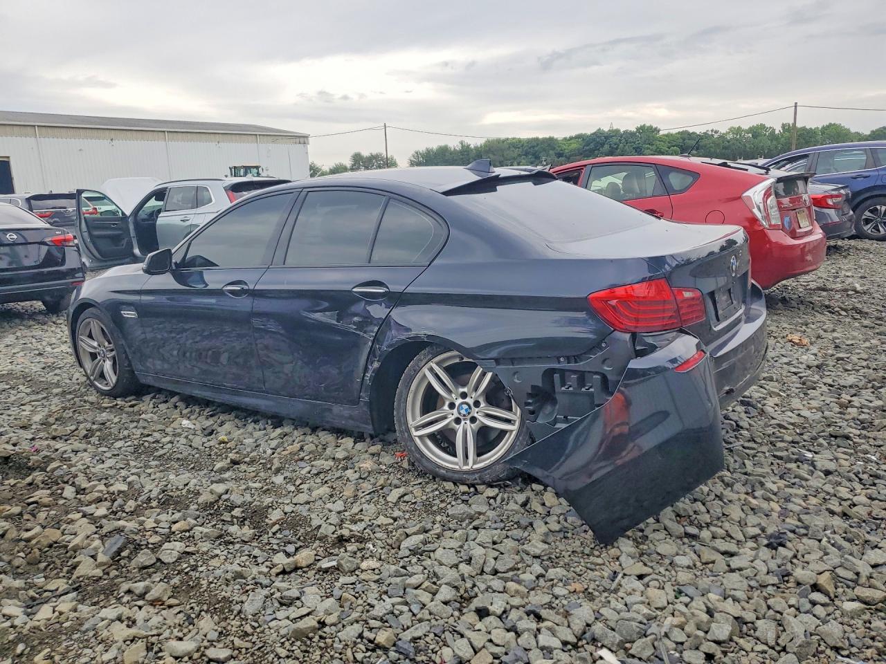 2015 Bmw 535 Xi Blue vin: WBA5B3C50FD544845
