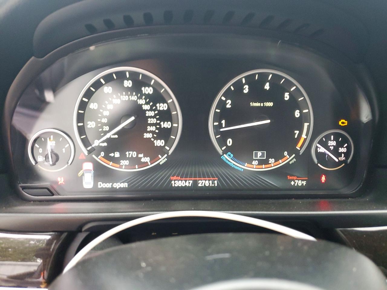 2015 Bmw 535 Xi Blue vin: WBA5B3C50FD544845