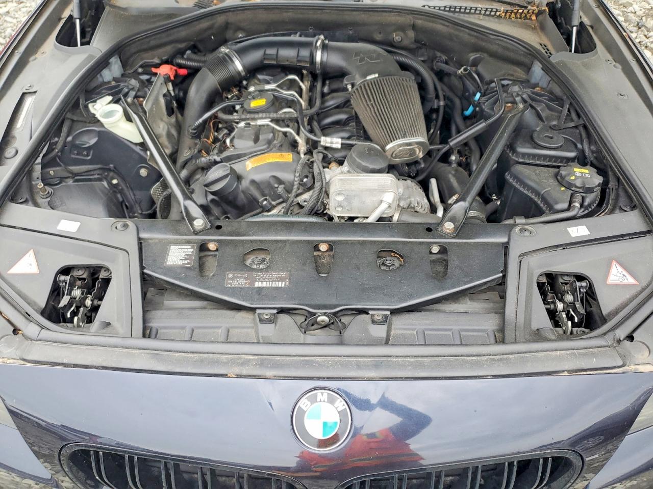 2015 Bmw 535 Xi Blue vin: WBA5B3C50FD544845