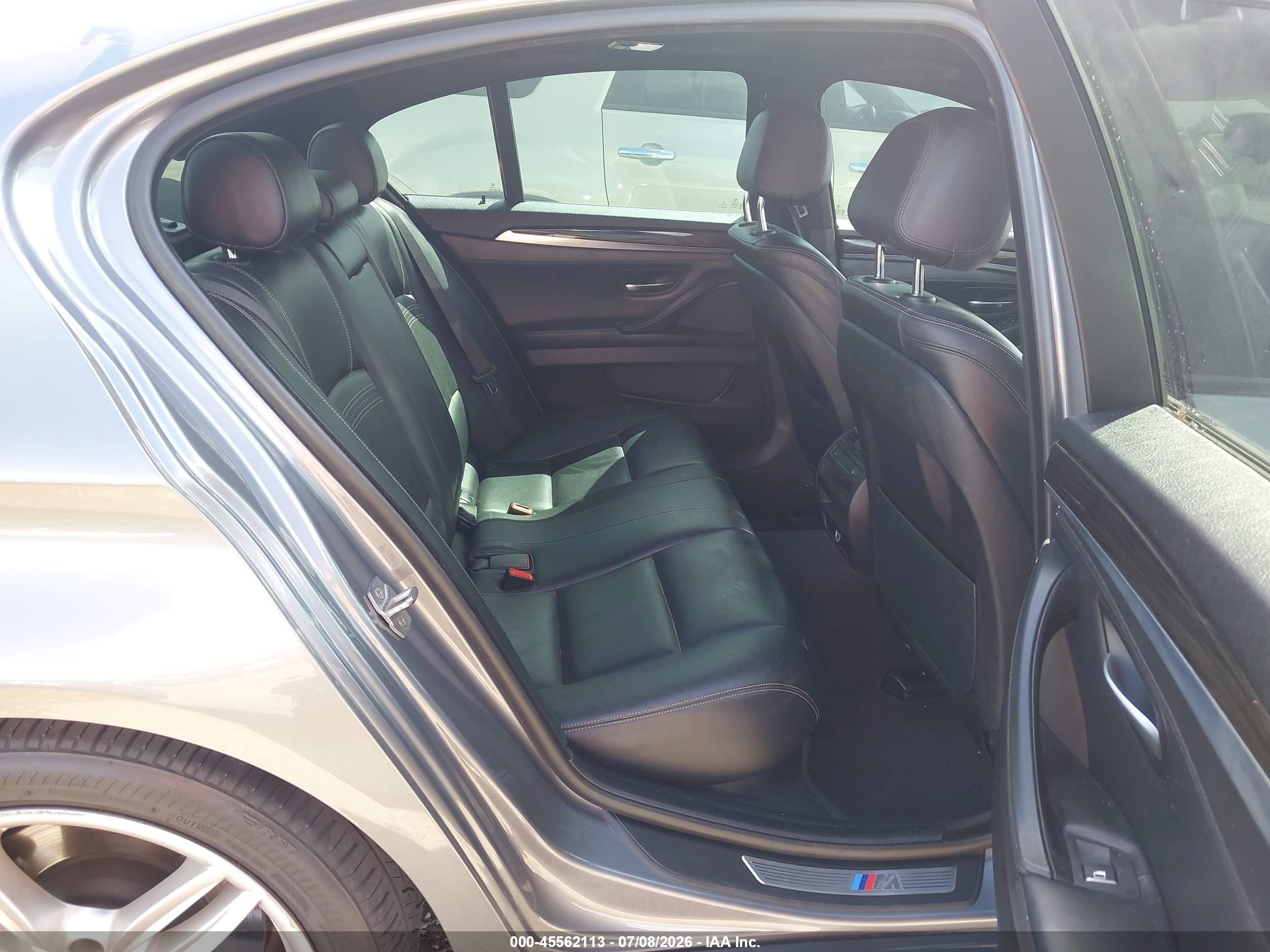 2015 Bmw 535i Xdrive Silver vin: WBA5B3C50FD547342