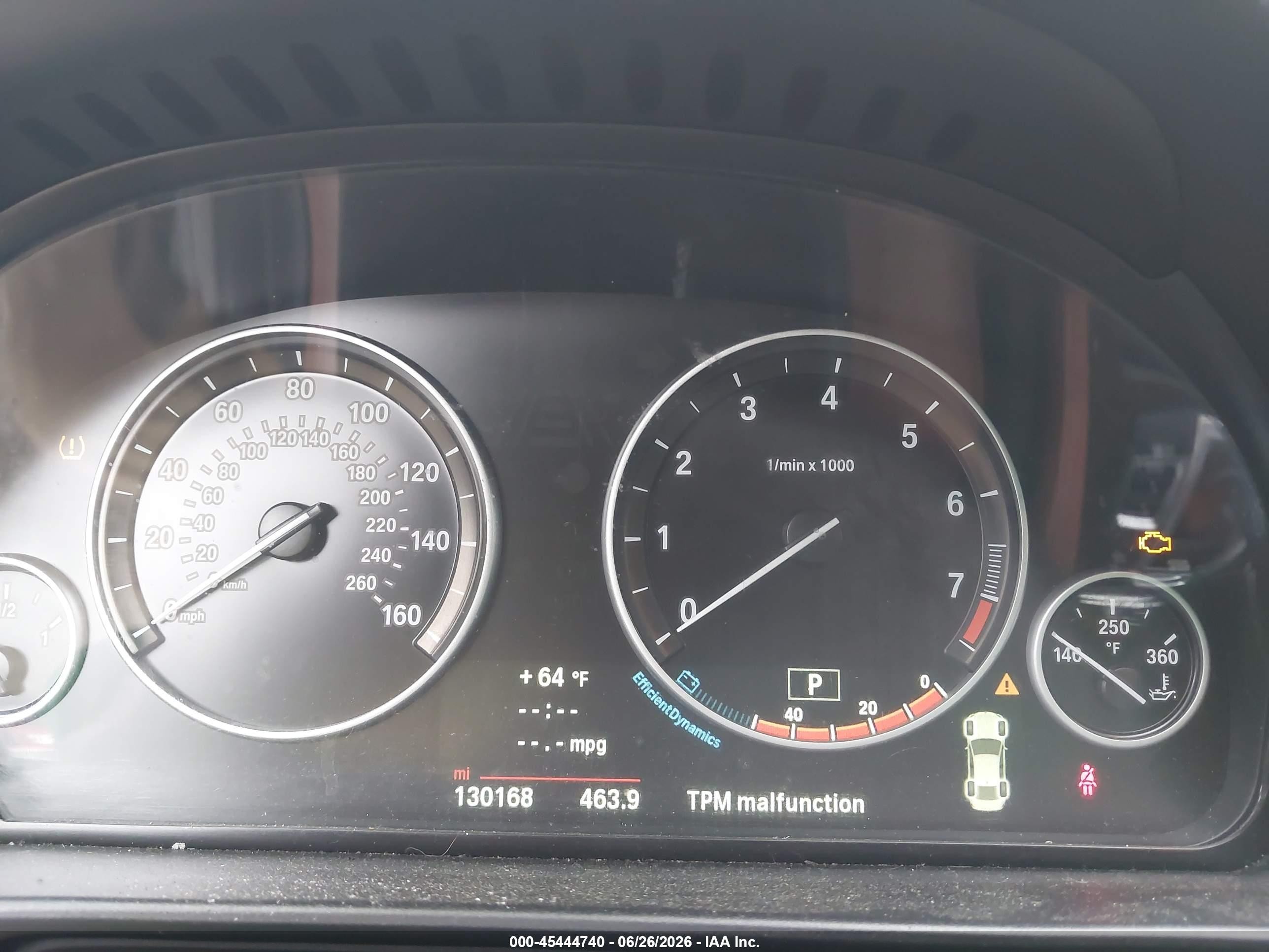 2014 Bmw 535i Xdrive Blue vin: WBA5B3C51ED531195