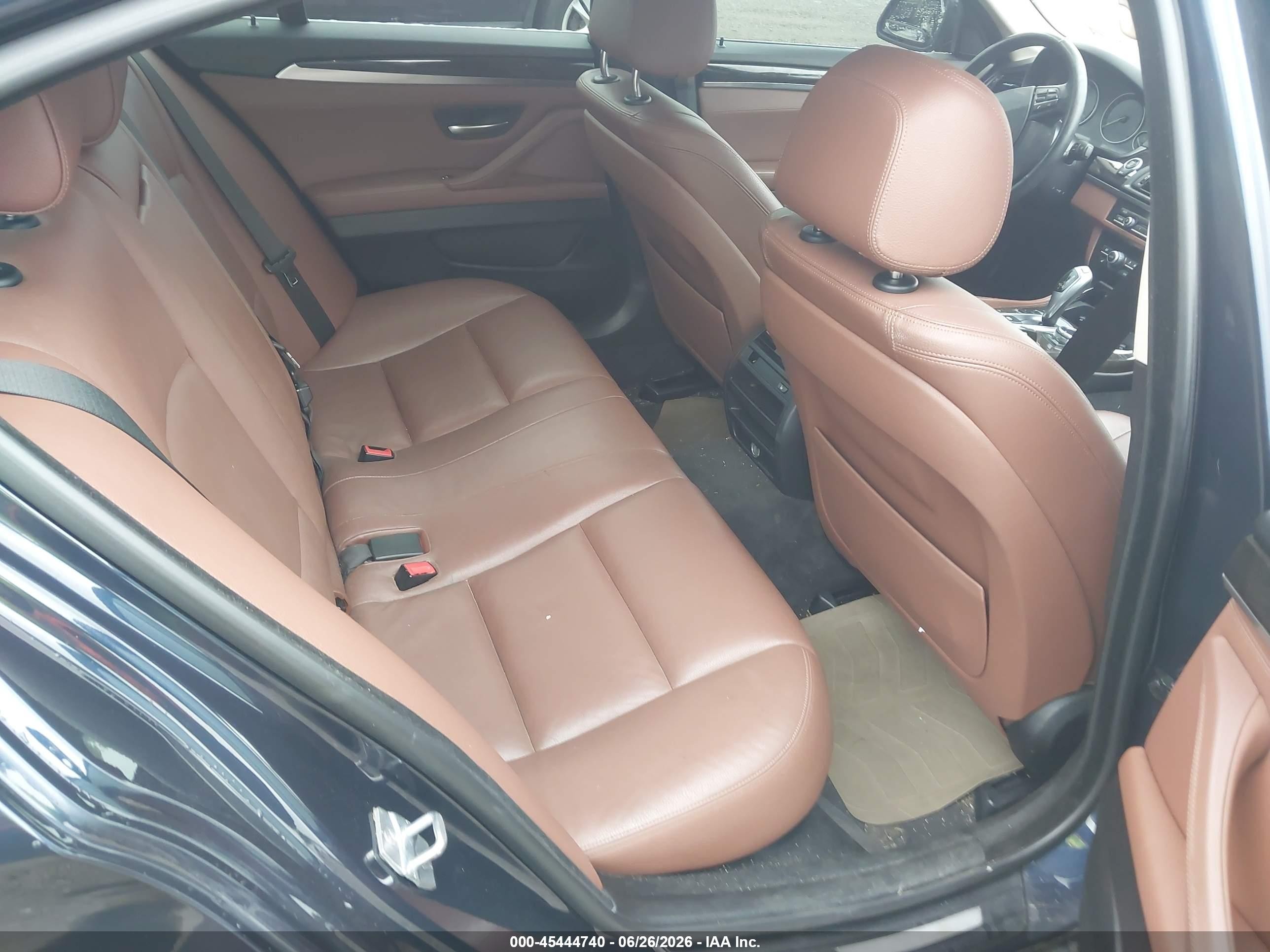 2014 Bmw 535i Xdrive Blue vin: WBA5B3C51ED531195