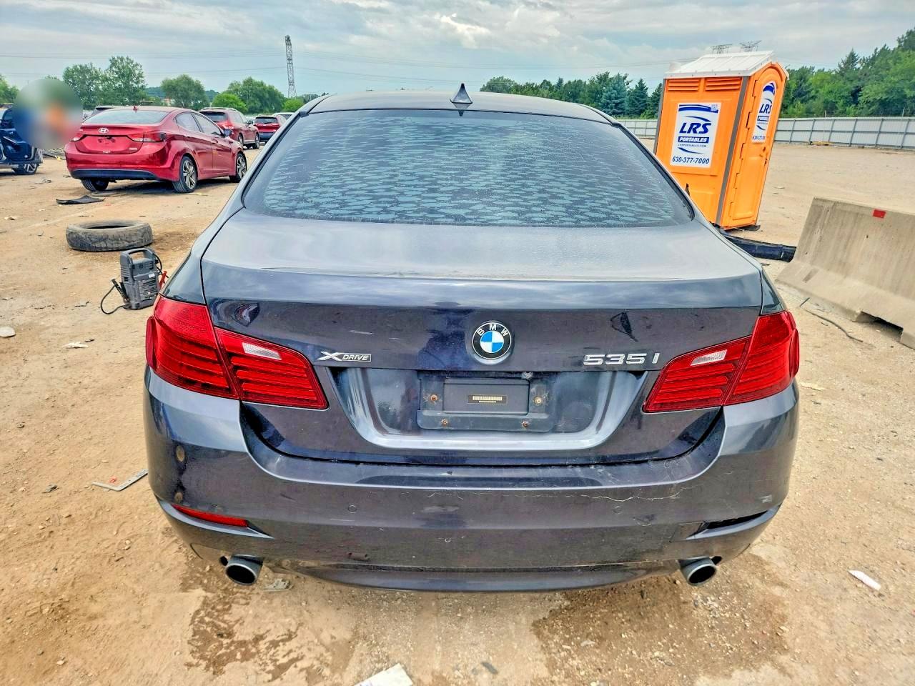 2015 Bmw 535 Xi Угольный vin: WBA5B3C51FD540013