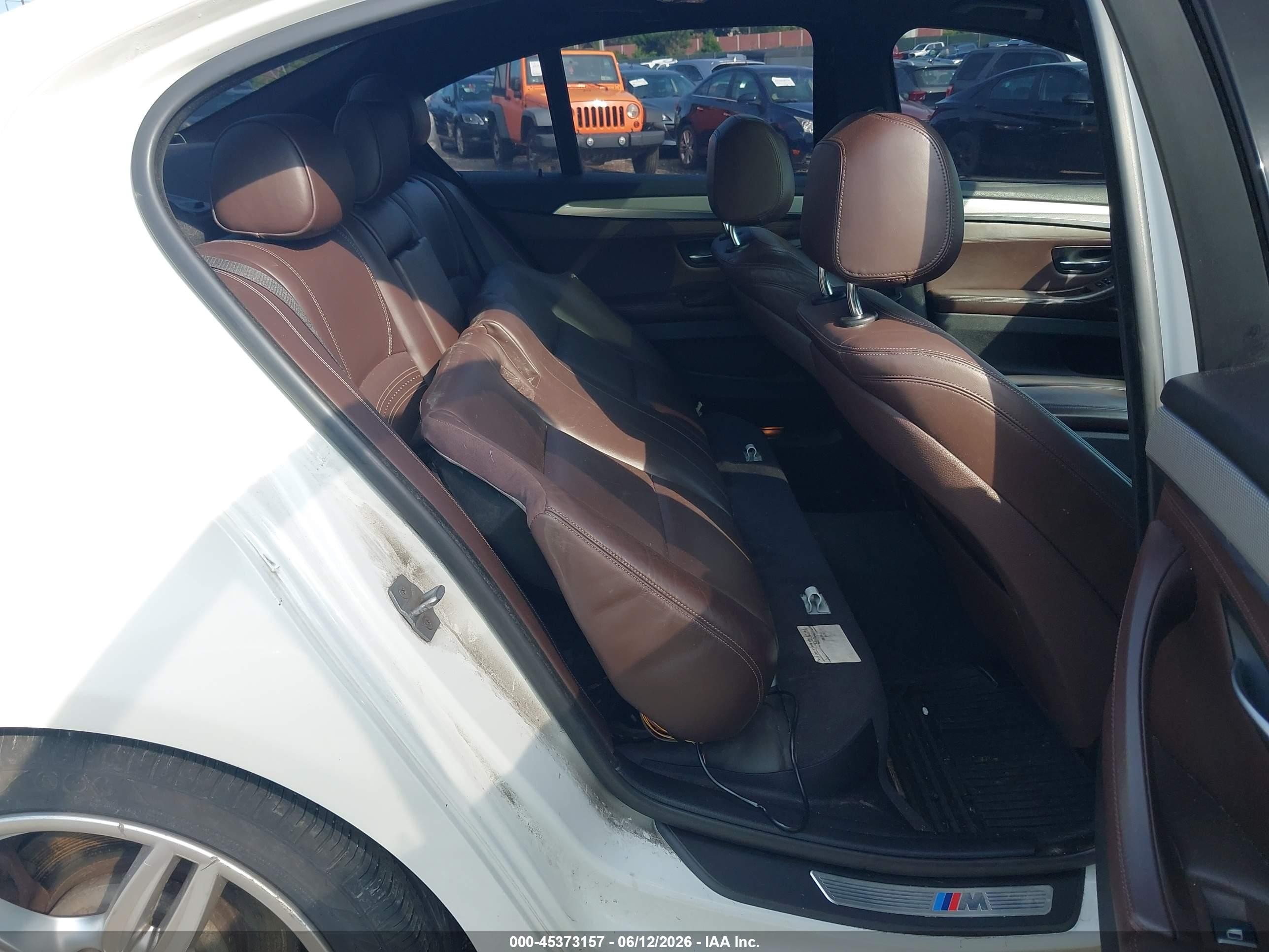 2015 Bmw 535i Xdrive Белый vin: WBA5B3C51FD542537