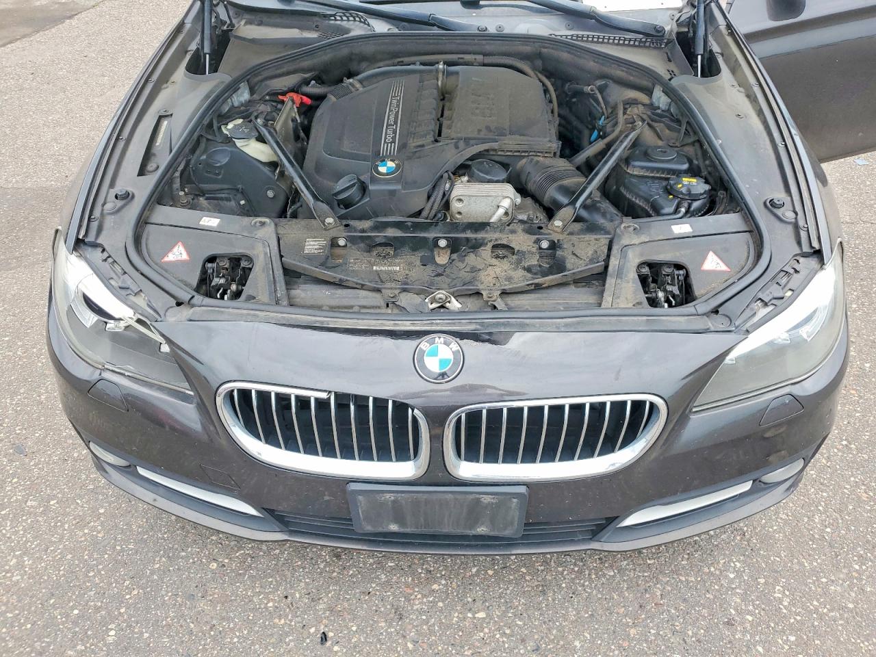 2015 Bmw 535 Xi Black vin: WBA5B3C51FD543171