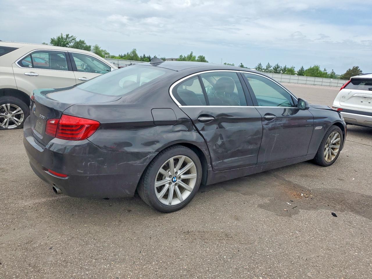 2015 Bmw 535 Xi Black vin: WBA5B3C51FD543171
