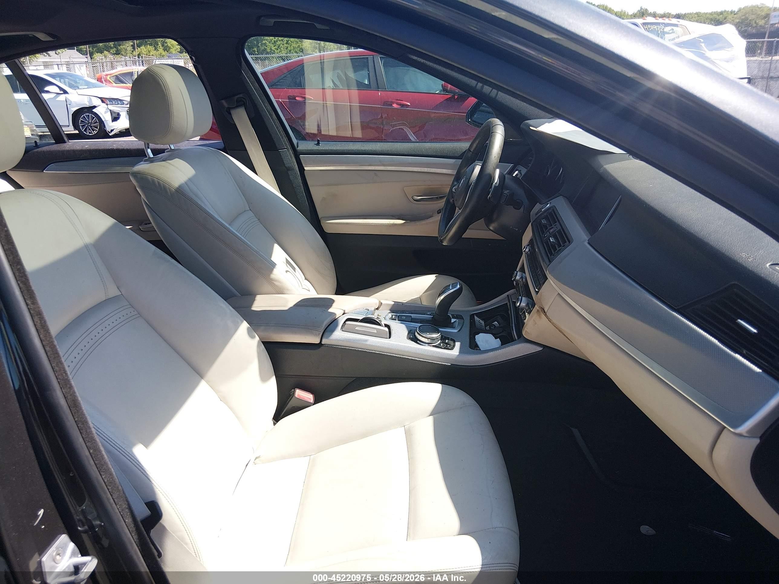 2015 Bmw 535i Xdrive Gray vin: WBA5B3C51FD545812