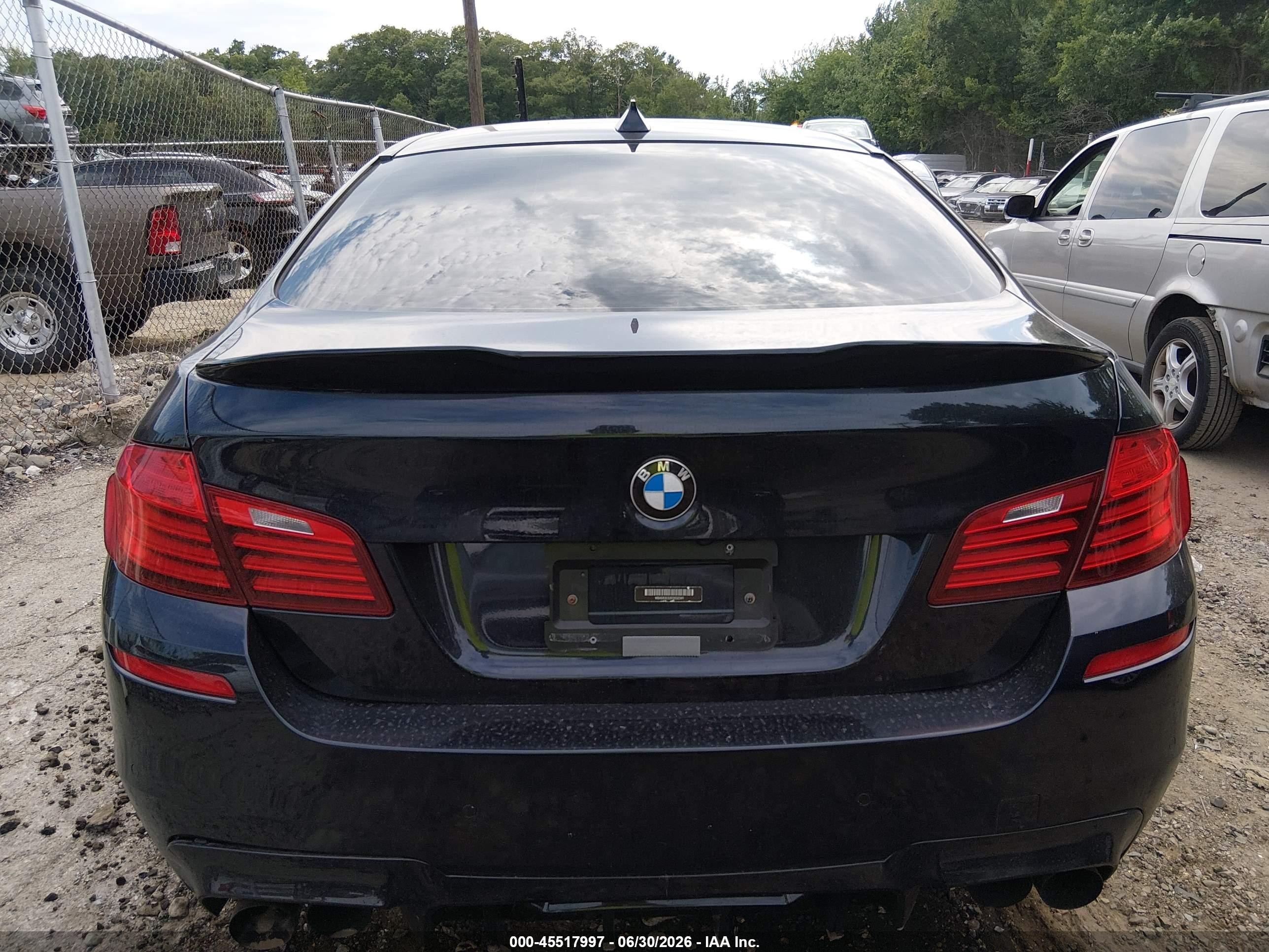 2014 Bmw 535i Xdrive Black vin: WBA5B3C52ED532341