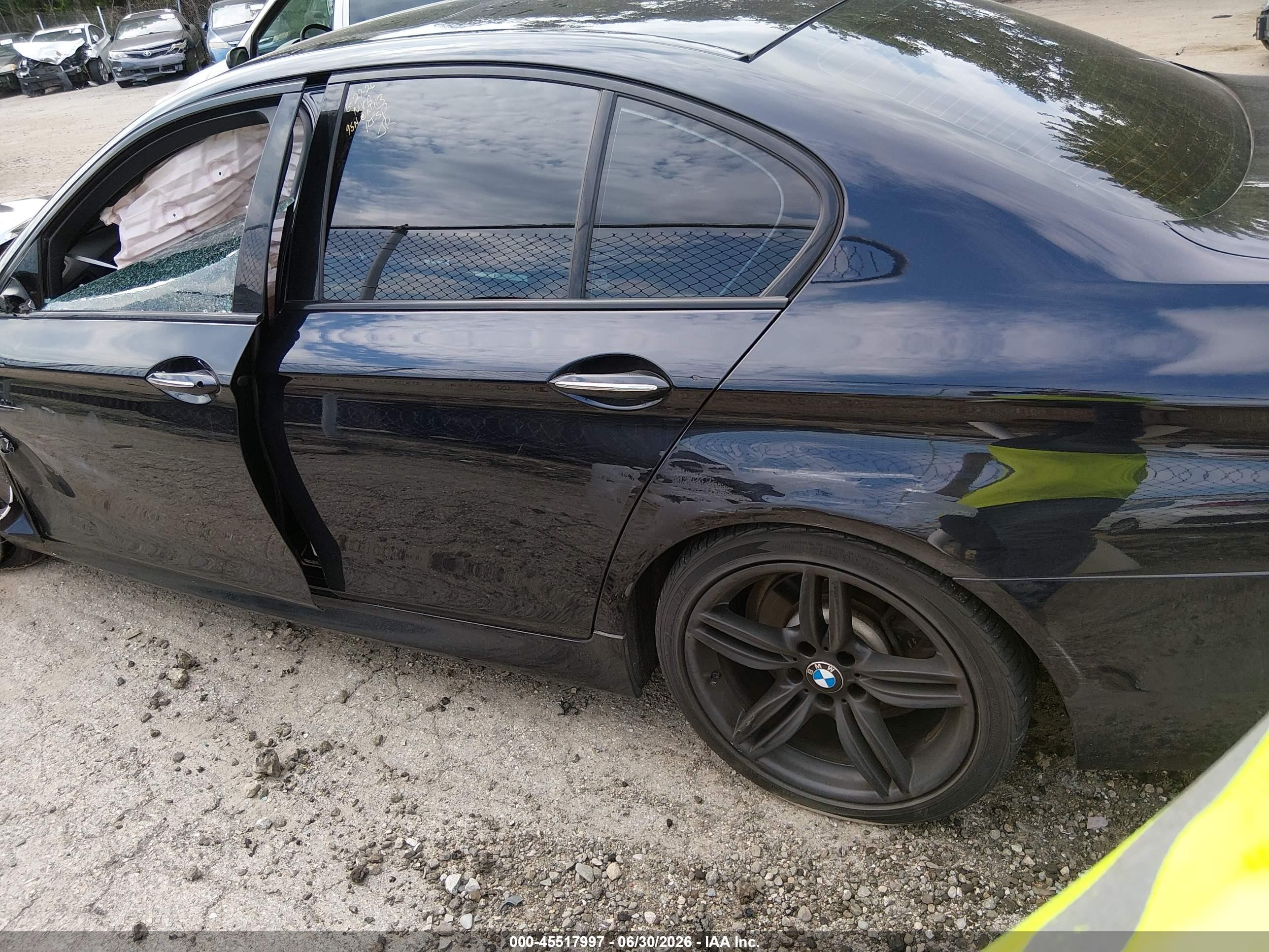 2014 Bmw 535i Xdrive Black vin: WBA5B3C52ED532341
