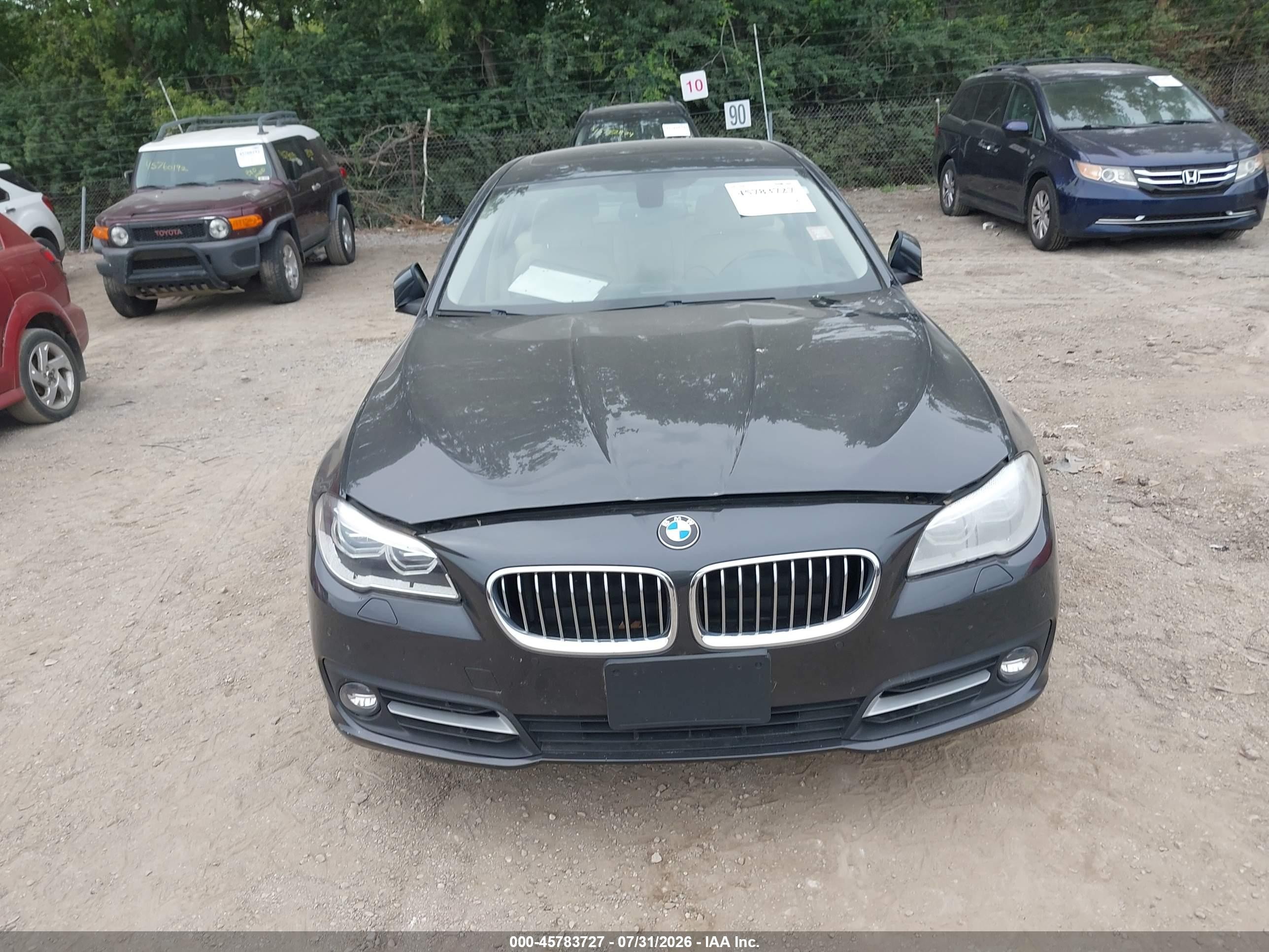 2014 Bmw 535i Xdrive Gray vin: WBA5B3C52ED538429