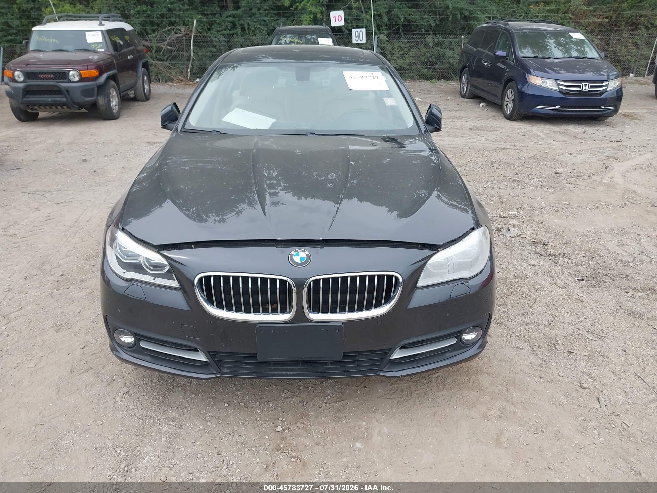 2014 Bmw 535i Xdrive Gray vin: WBA5B3C52ED538429