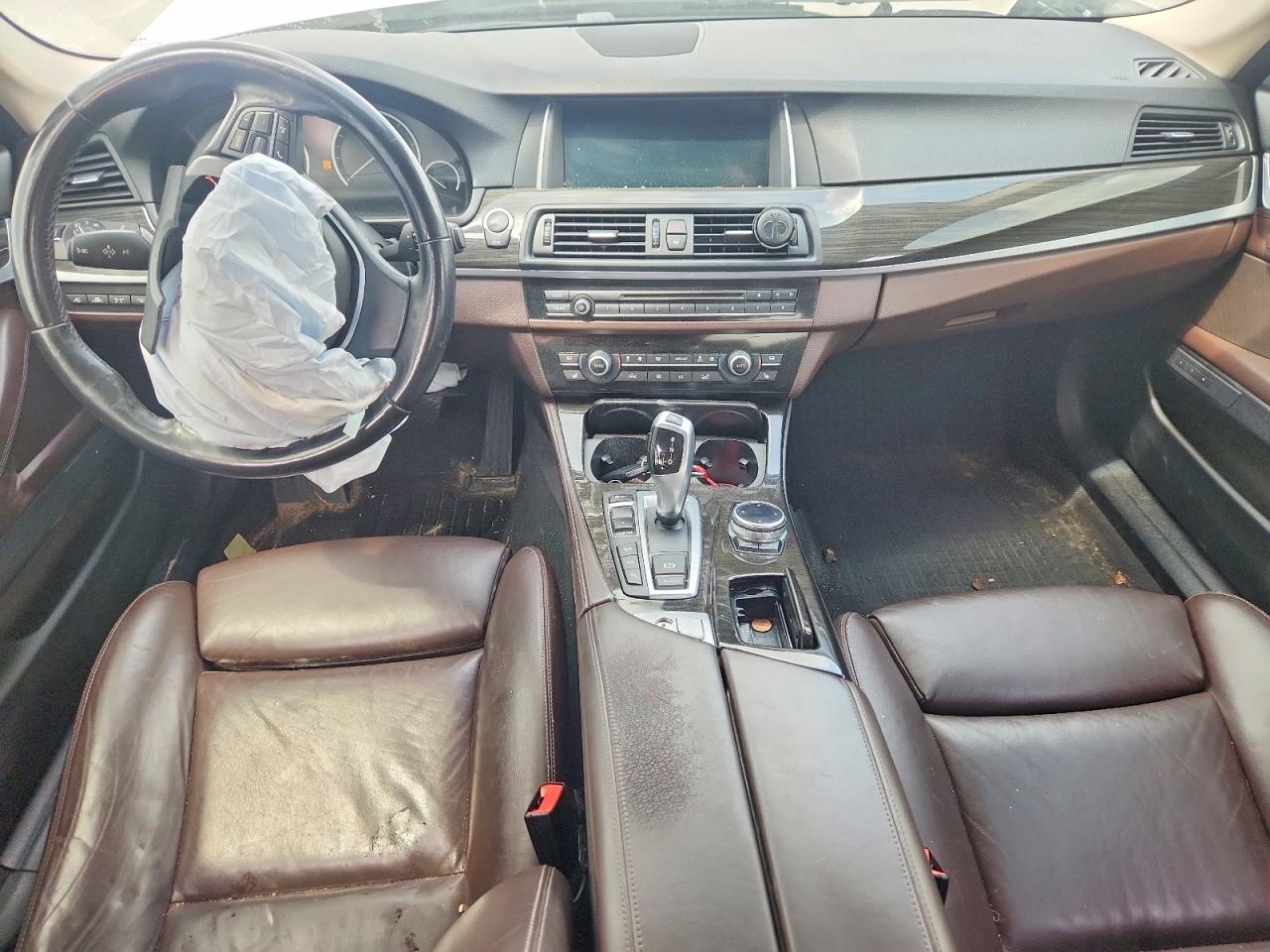 2014 Bmw 535 Xi White vin: WBA5B3C52ED539693