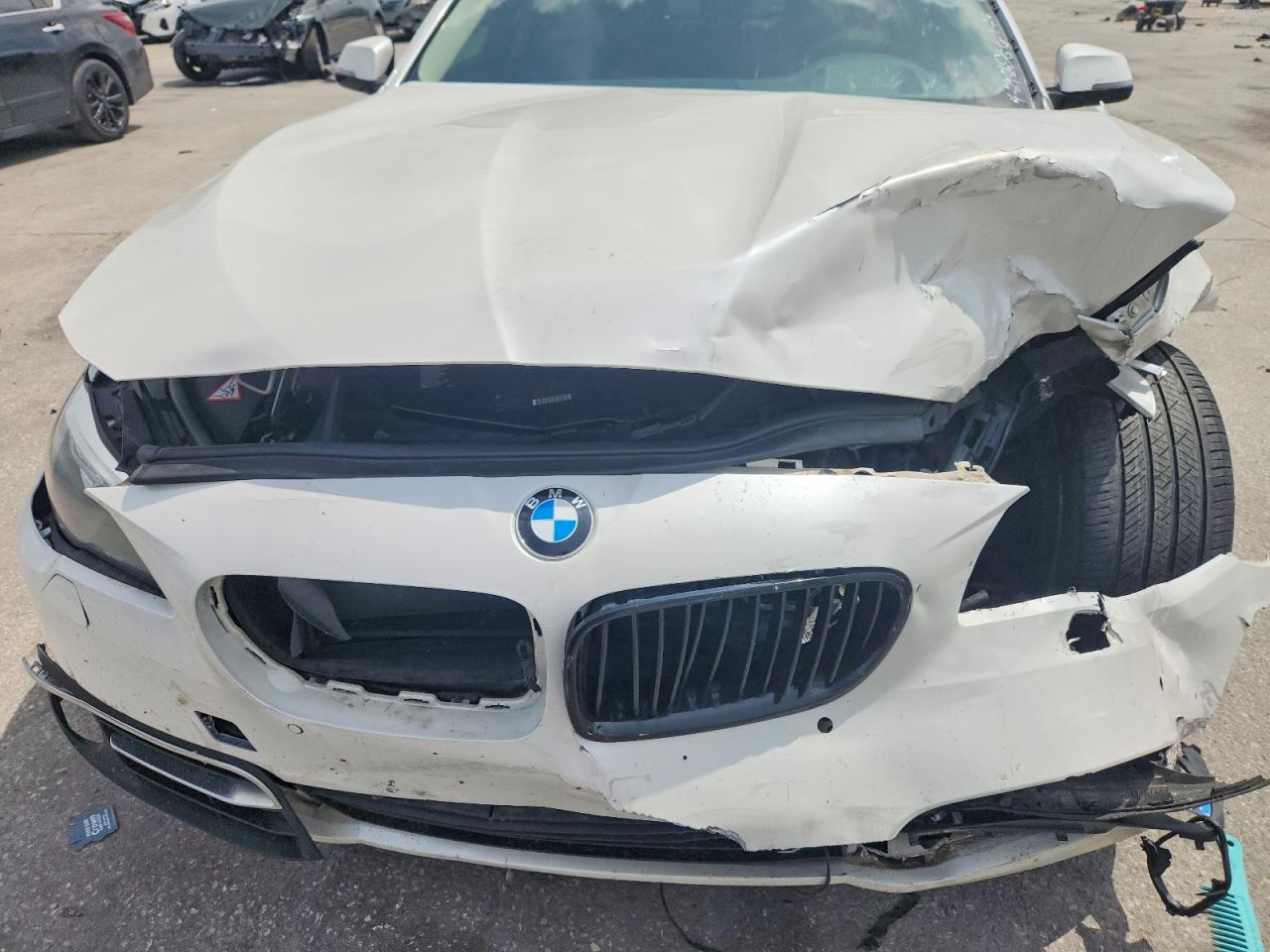 2014 Bmw 535 Xi White vin: WBA5B3C52ED539693