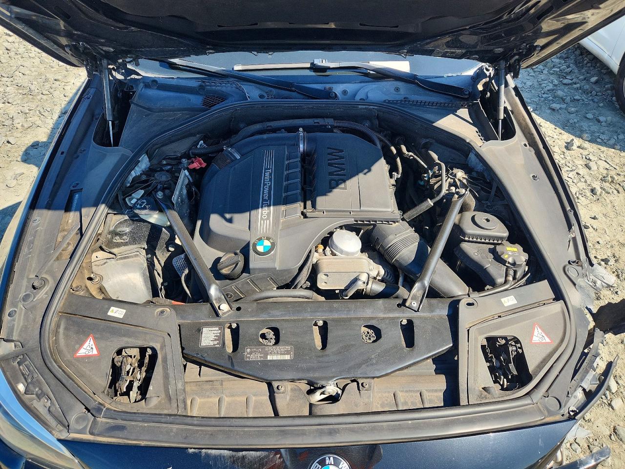 2015 Bmw 535 Xi Black vin: WBA5B3C52FD544751