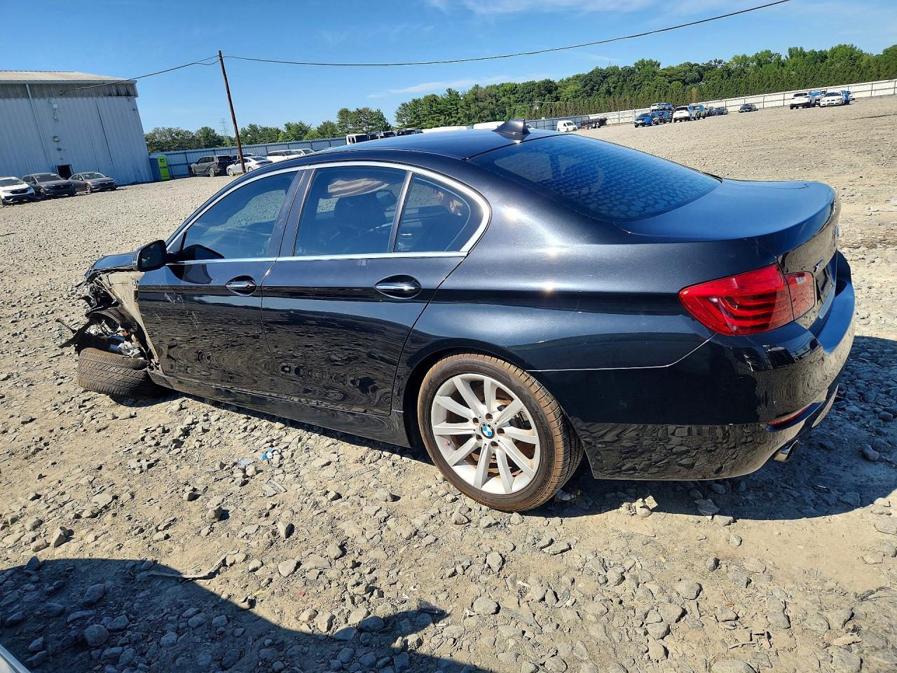 2015 Bmw 535 Xi Black vin: WBA5B3C52FD544751