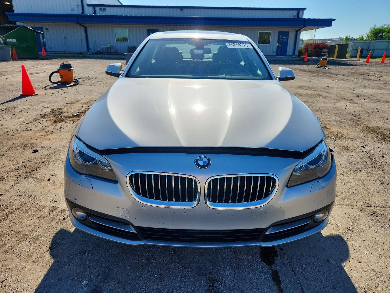2015 Bmw 535 Xi Silver vin: WBA5B3C52FD545480