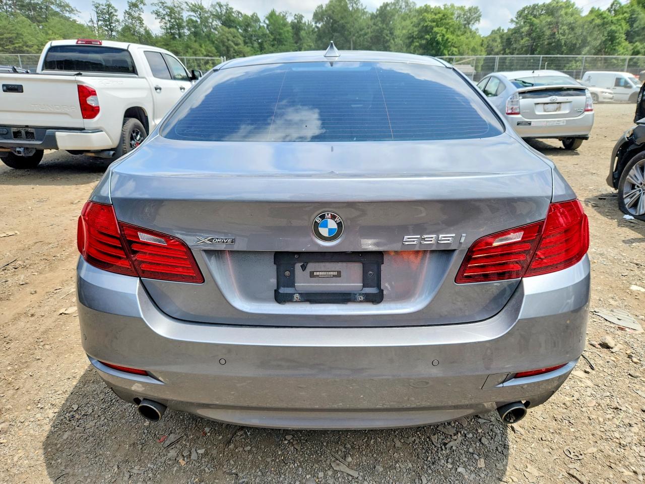 2015 Bmw 535 Xi Gray vin: WBA5B3C52FD546158