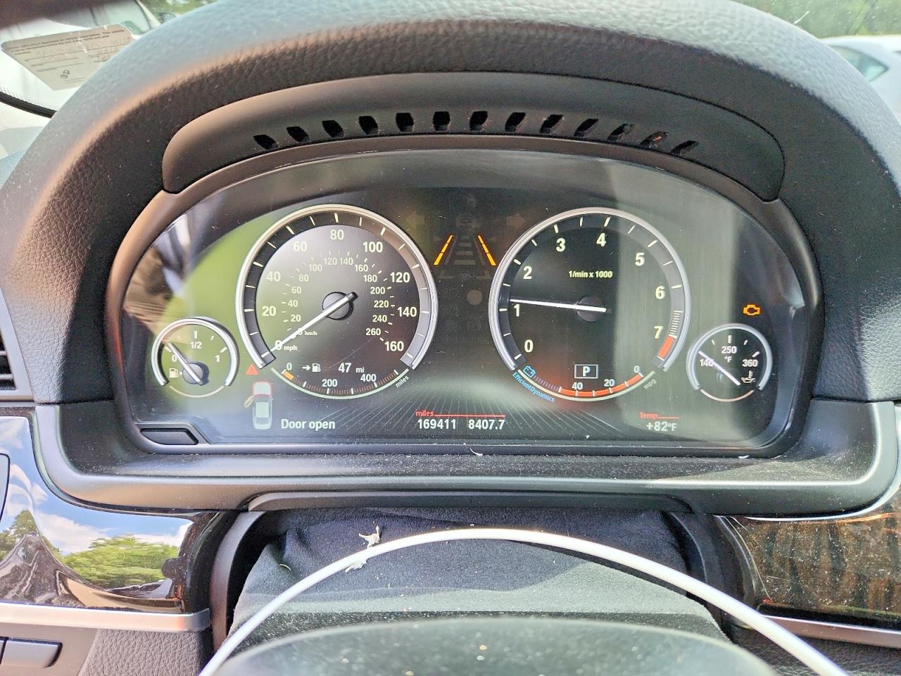 2015 Bmw 535 Xi Gray vin: WBA5B3C52FD546158