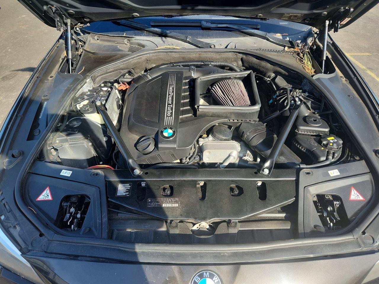 2015 Bmw 535 Xi Black vin: WBA5B3C52FD546970