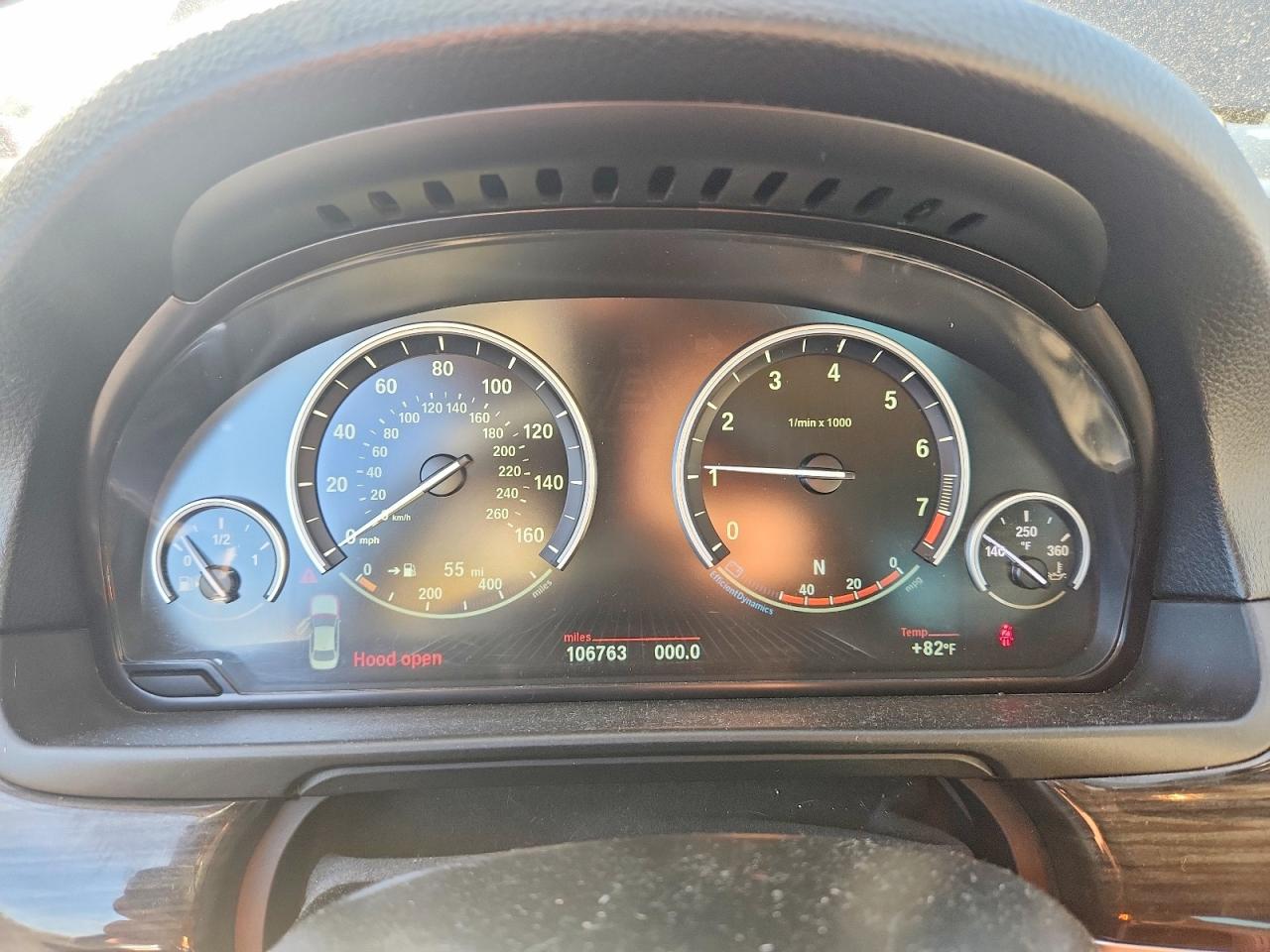 2015 Bmw 535 Xi Black vin: WBA5B3C52FD546970