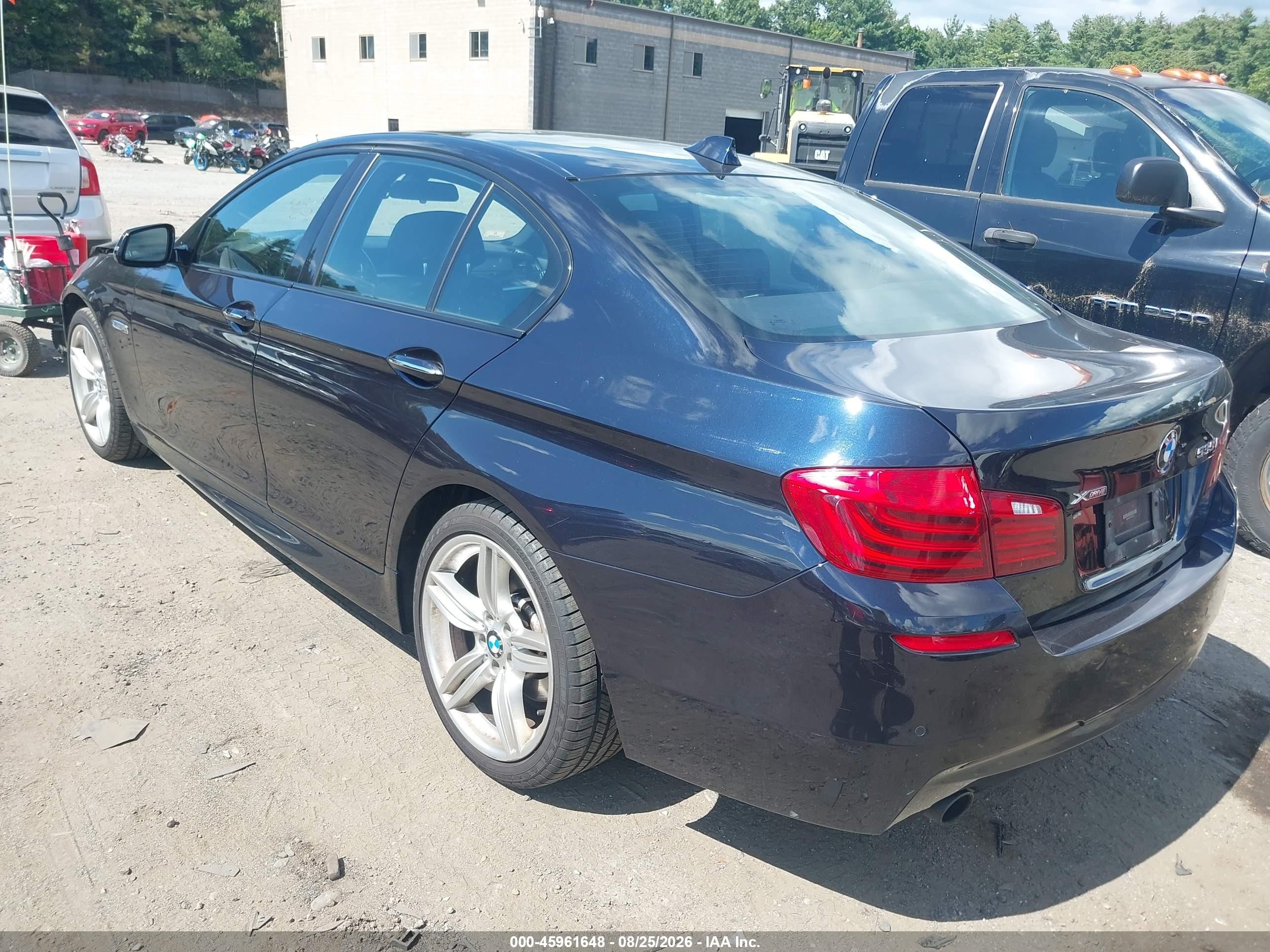 2015 Bmw 535i Xdrive Dark Blue vin: WBA5B3C52FD547021