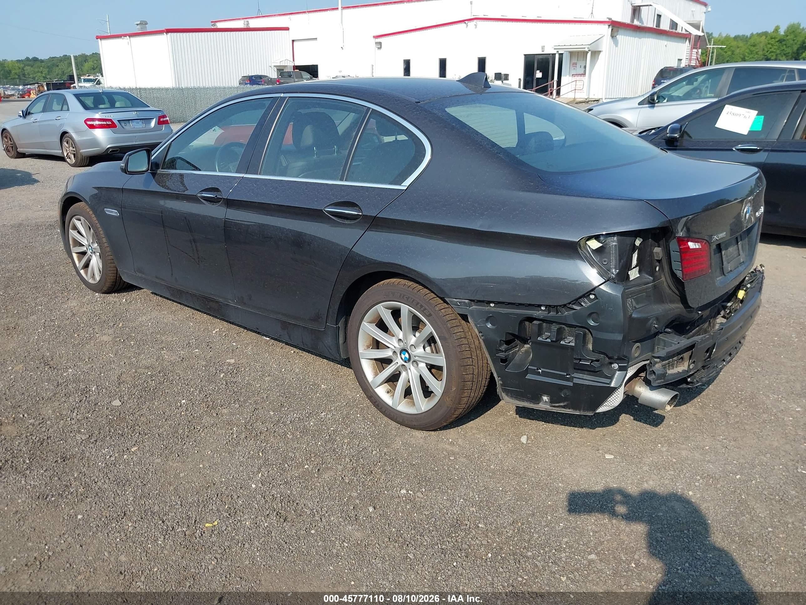 2015 Bmw 535i Xdrive Gray vin: WBA5B3C52FD548265