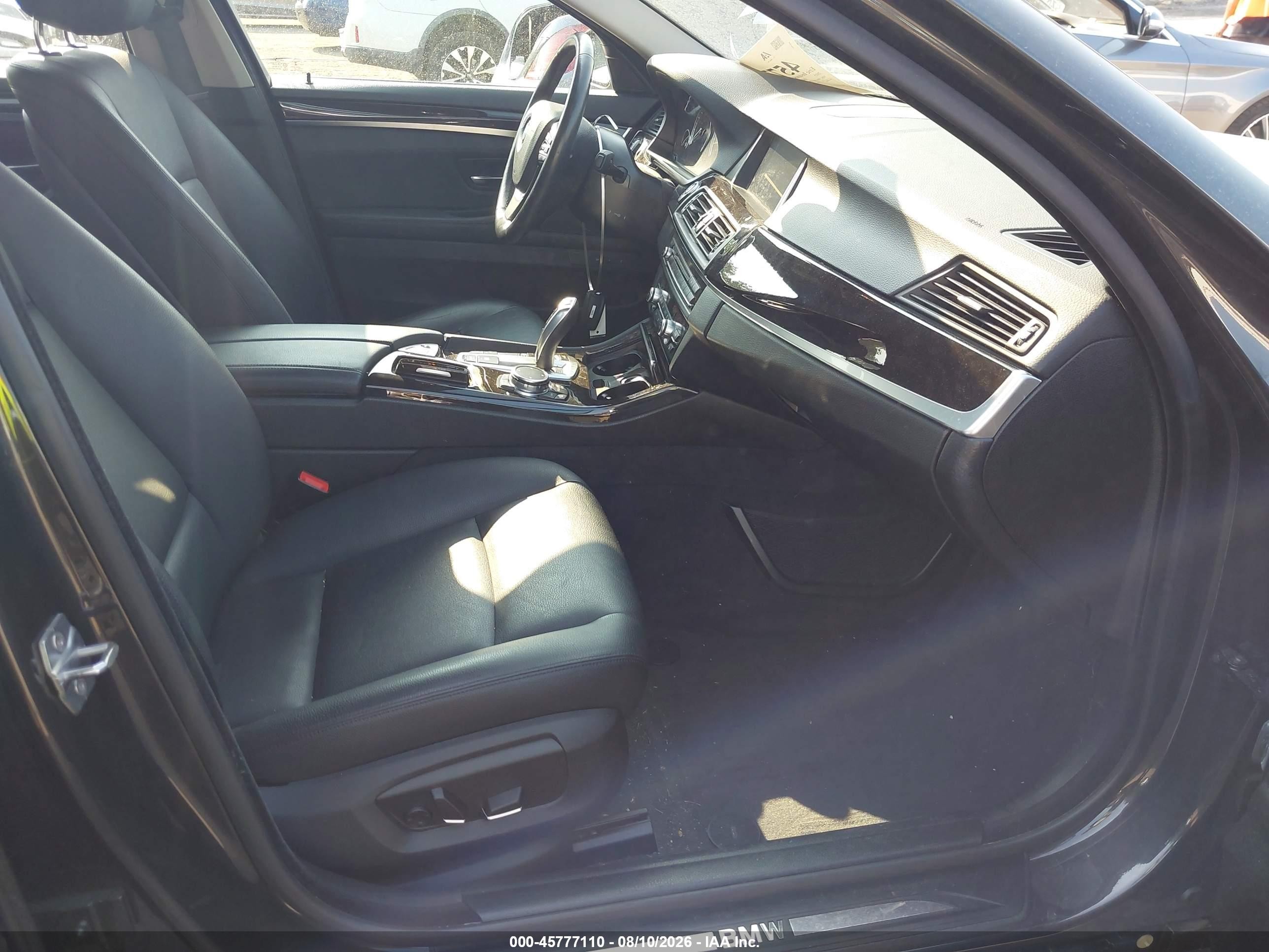 2015 Bmw 535i Xdrive Gray vin: WBA5B3C52FD548265
