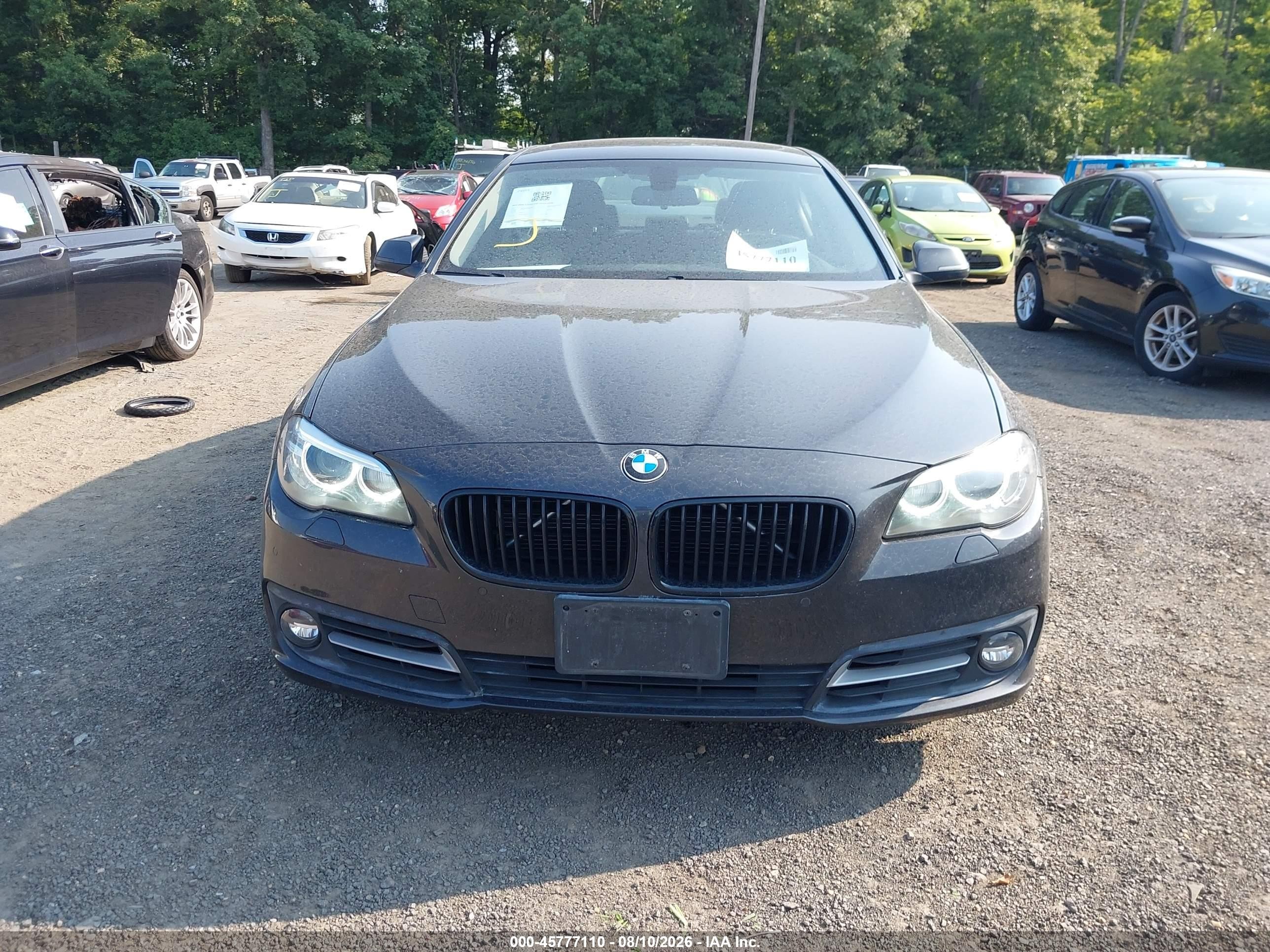 2015 Bmw 535i Xdrive Gray vin: WBA5B3C52FD548265