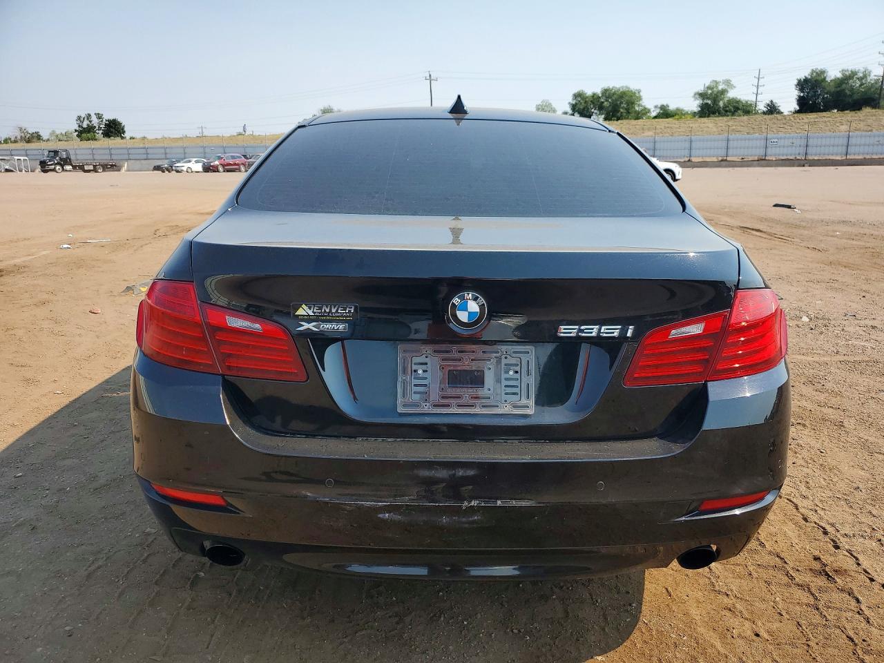 2014 Bmw 535 Xi Black vin: WBA5B3C53ED534583